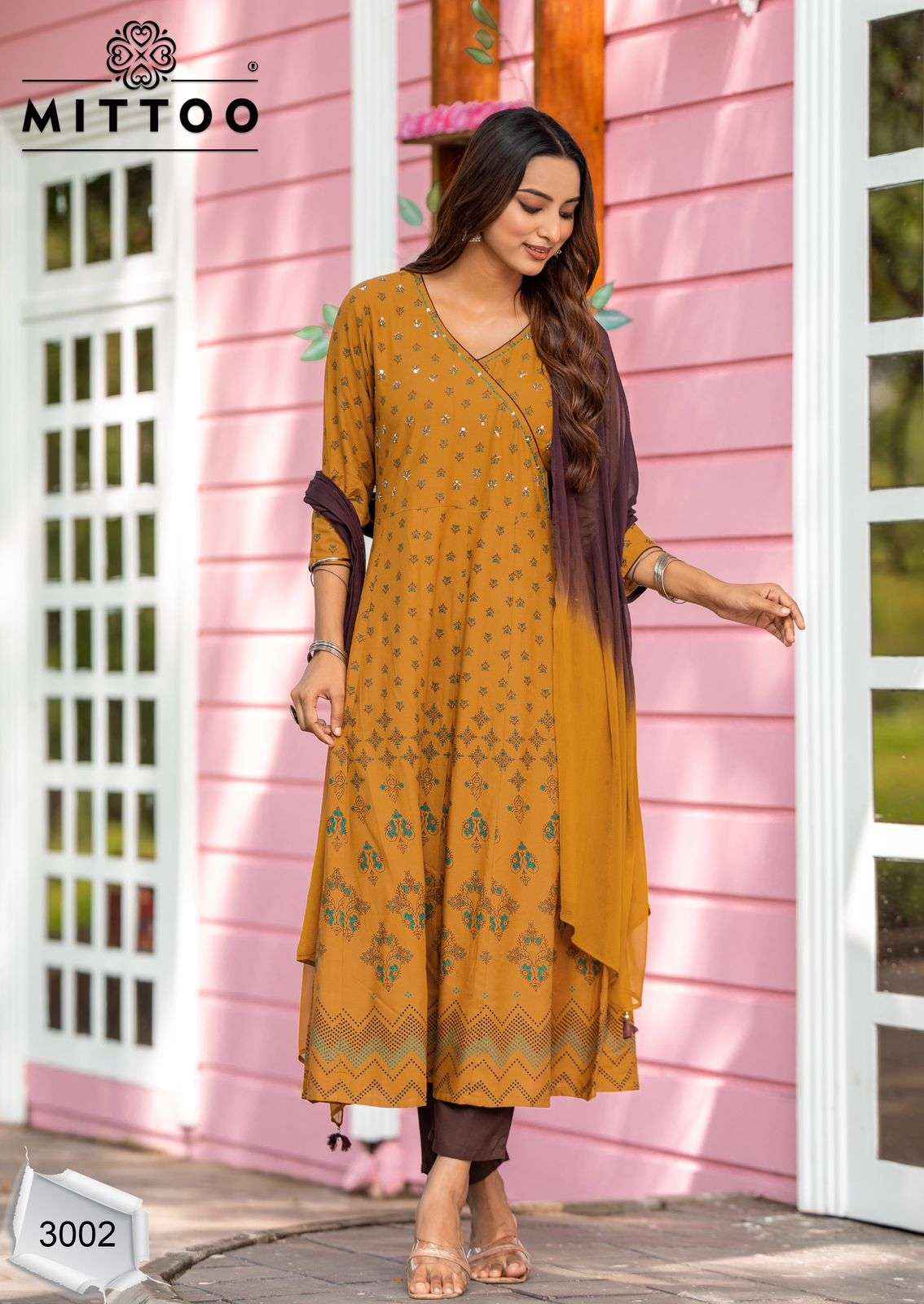 Mittoo Padmavat Designer Readymade Gawn Wholesale Price ( 4 Pcs Catalogue )