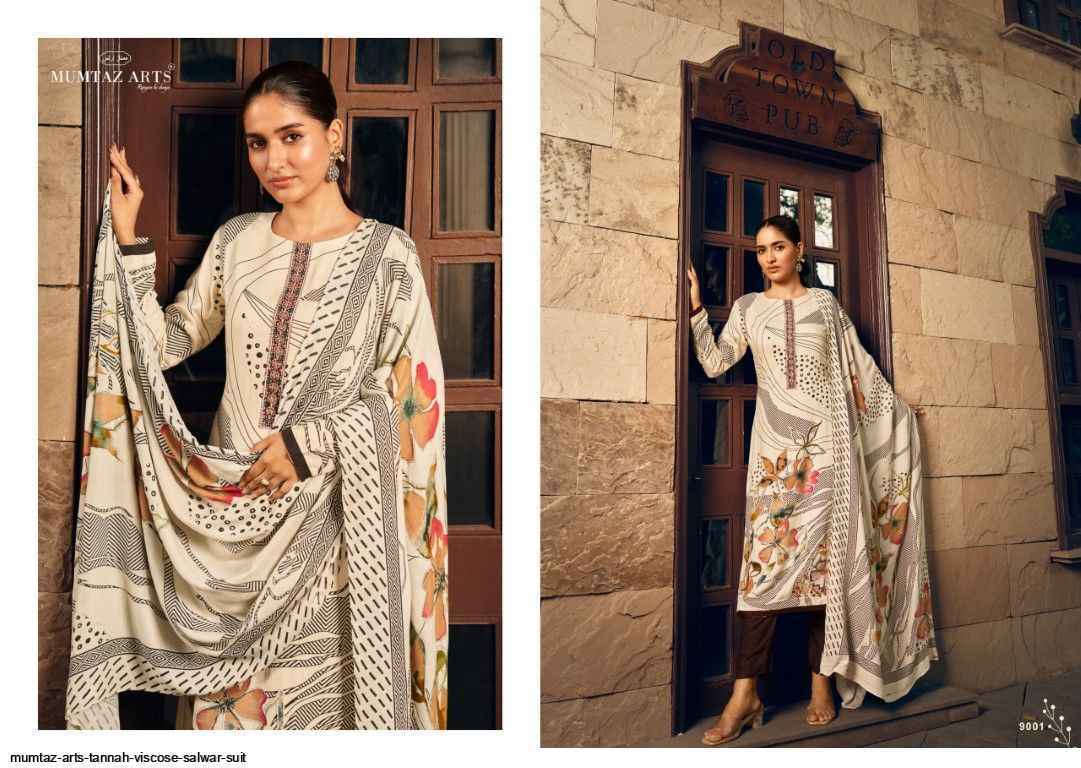 Mumtaz Arts Tannah Viscouse Pashmina Salwar Kameez Wholesale Price ( 4 Pcs Catalog )