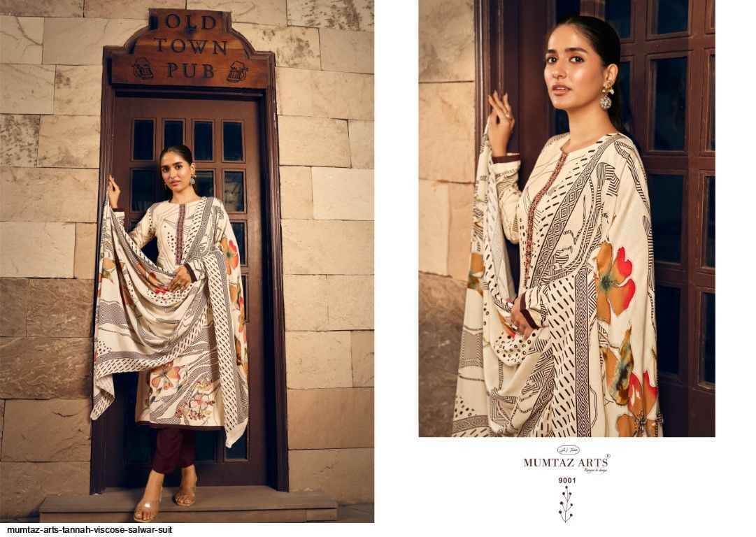 Mumtaz Arts Tannah Viscouse Pashmina Salwar Kameez Wholesale Price ( 4 Pcs Catalog )