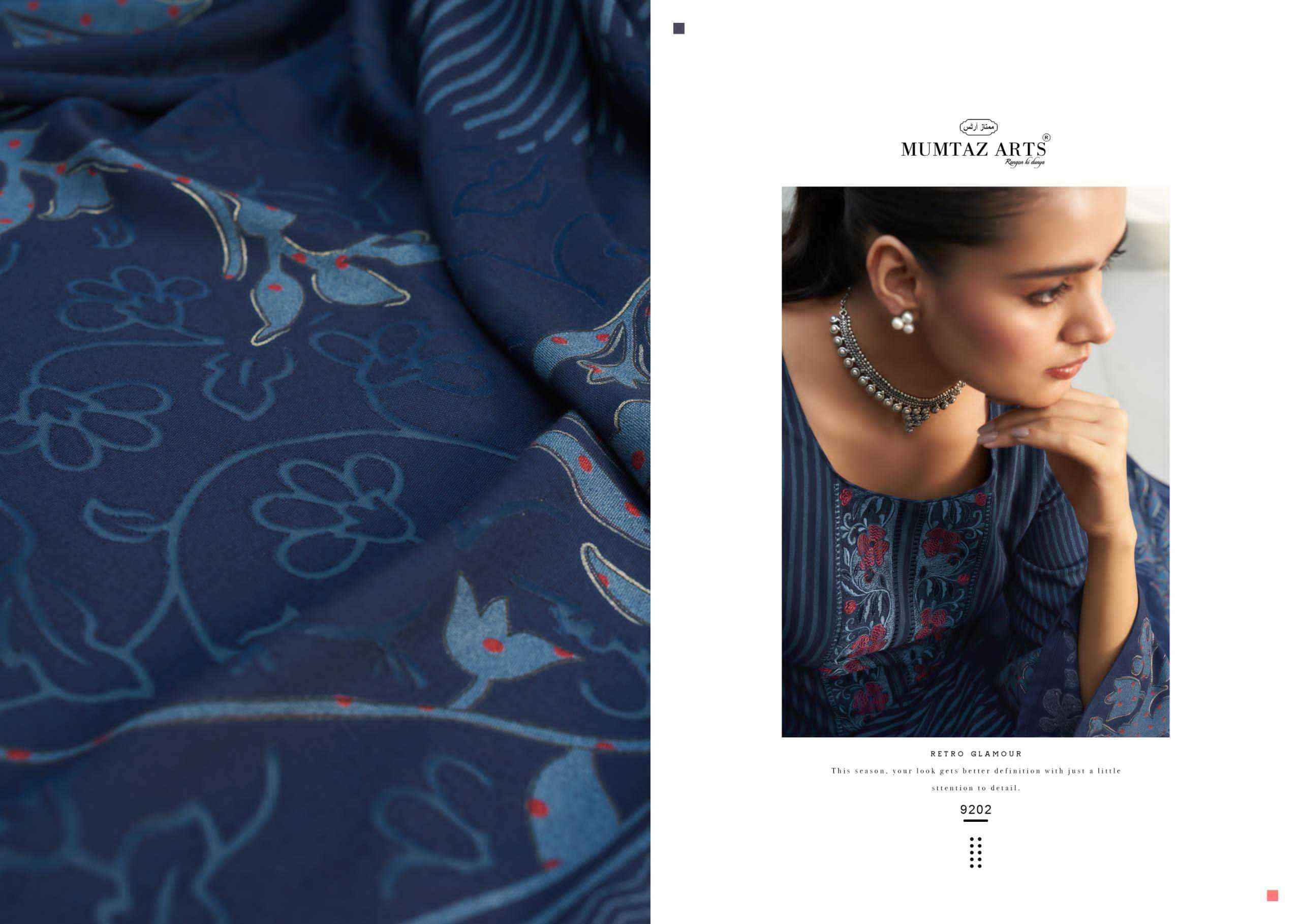 Mumtaz Arts Zohra Wholesale Pashmina Dress Material ( 4 Pcs Catalogue )