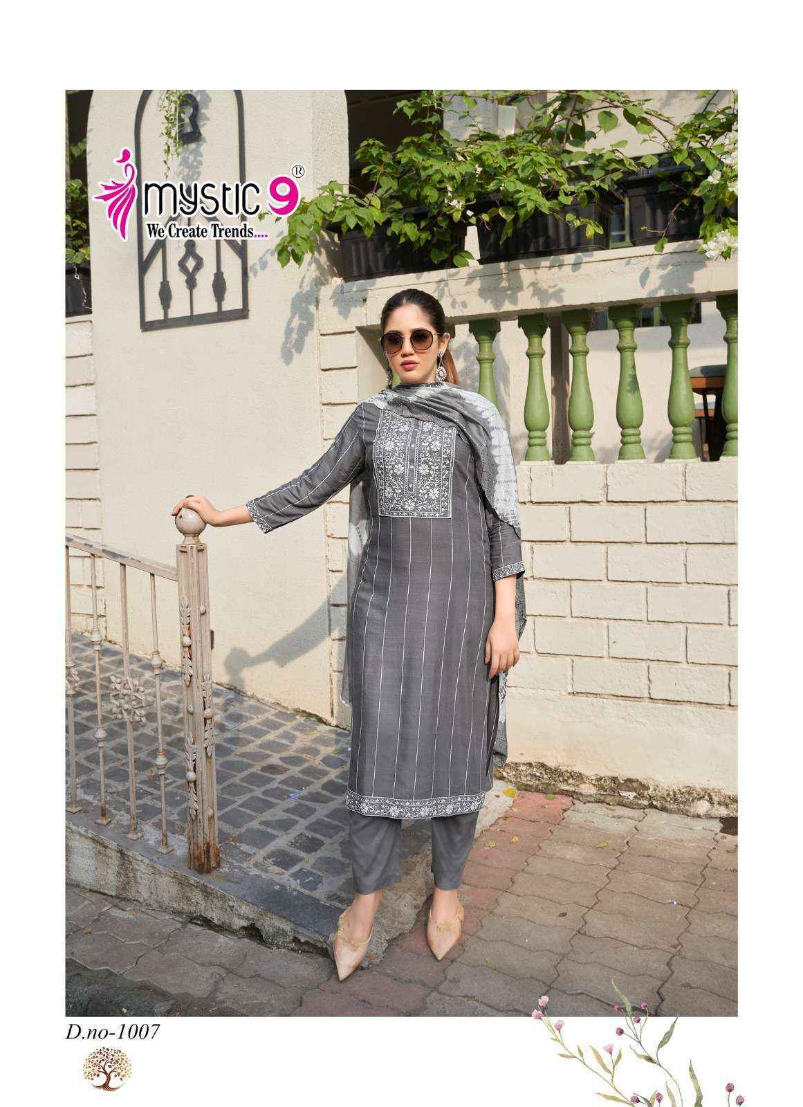 Mystic 9 Maya Vol 1 Rayon Readymade Kurti Wholesale Price ( 8 Pcs Catalog)