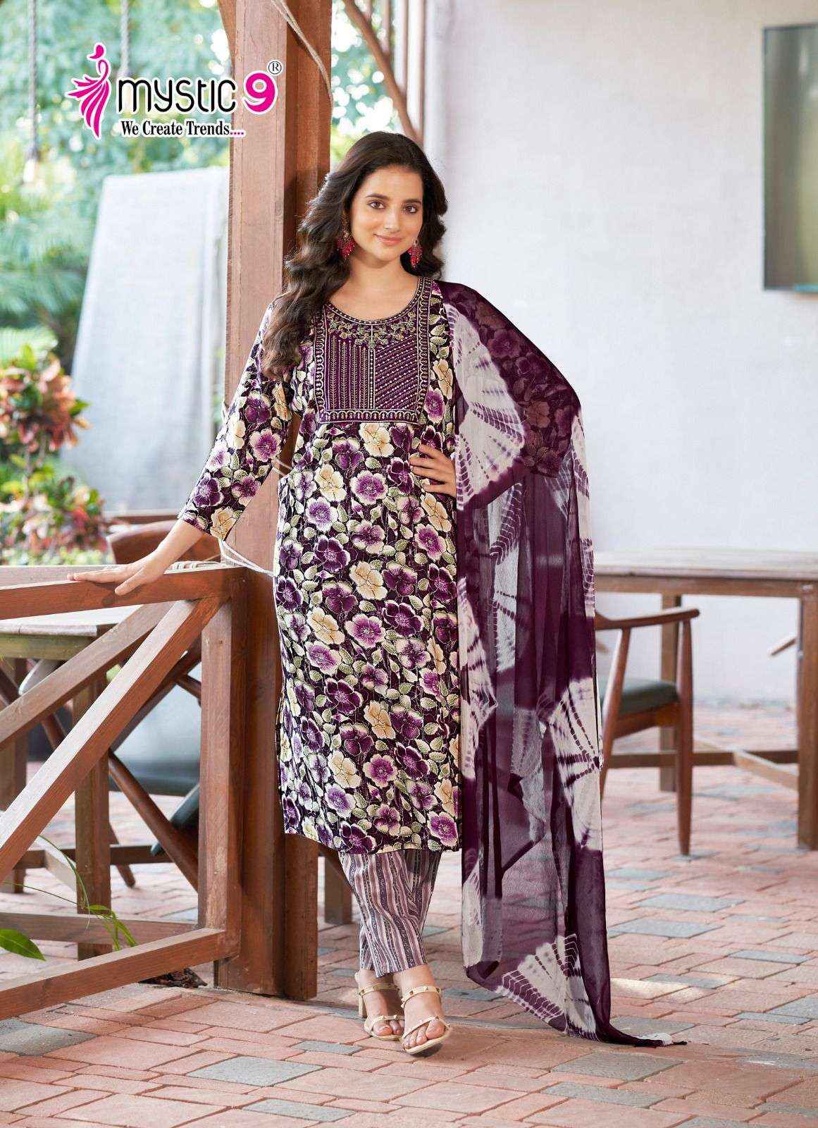 Mystic 9 Suman Vol-2 Kurti Catalog Wholesale Price ( 8 Pcs Catalog )