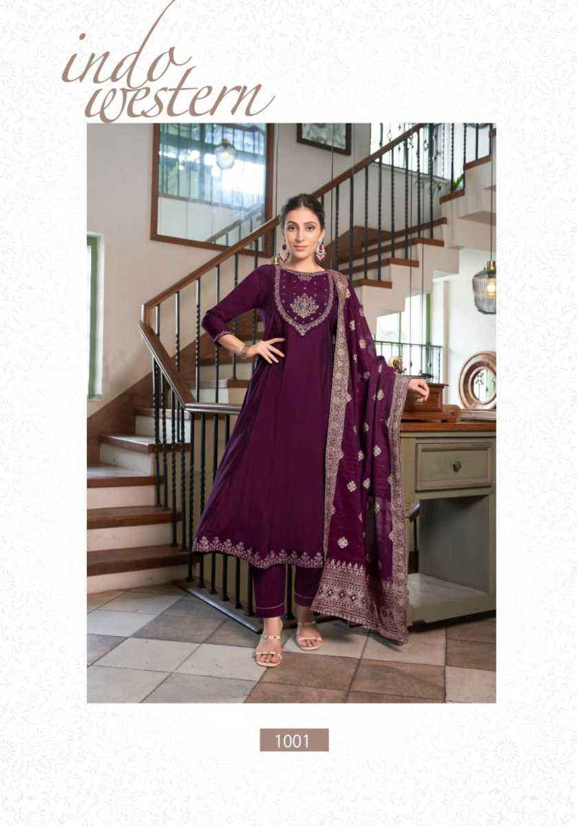 Ossm Sargam Roman Silk Kurti Combo Salwar Kameez Wholesale Price ( 6 Pcs Catalog )