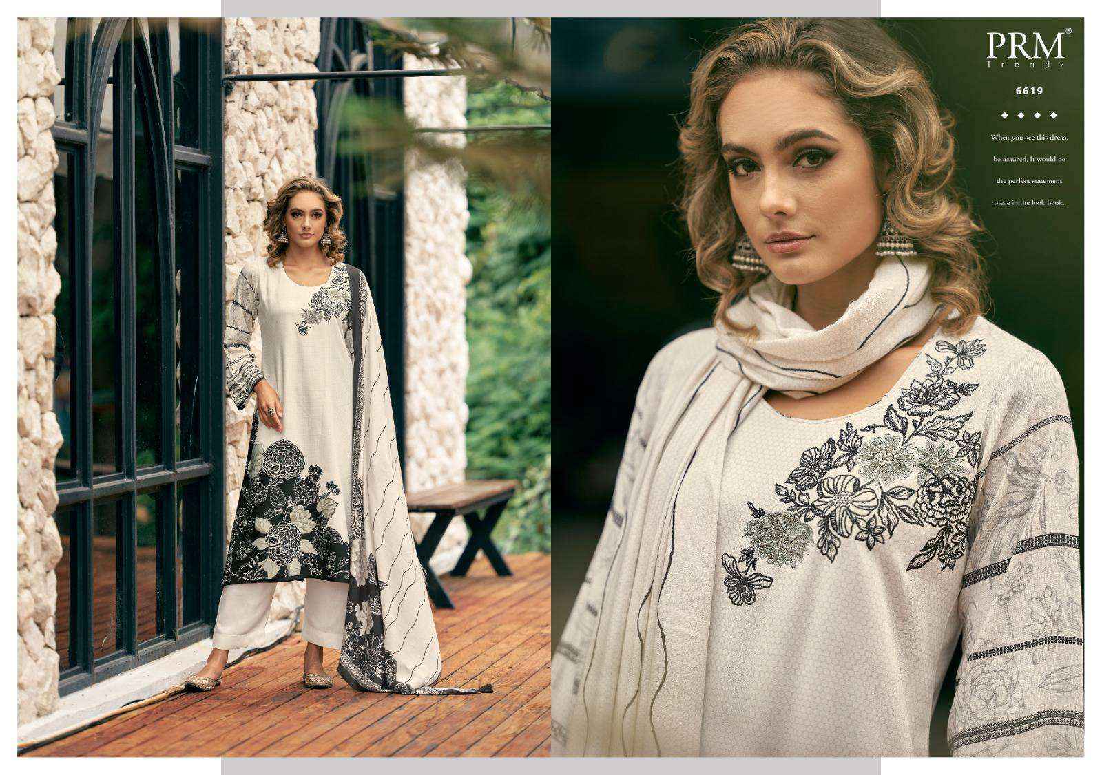 Prm Trendz Antara Digital Print Fancy Pashmina salwar kameez wholesale price ( 8 pcs catalog )