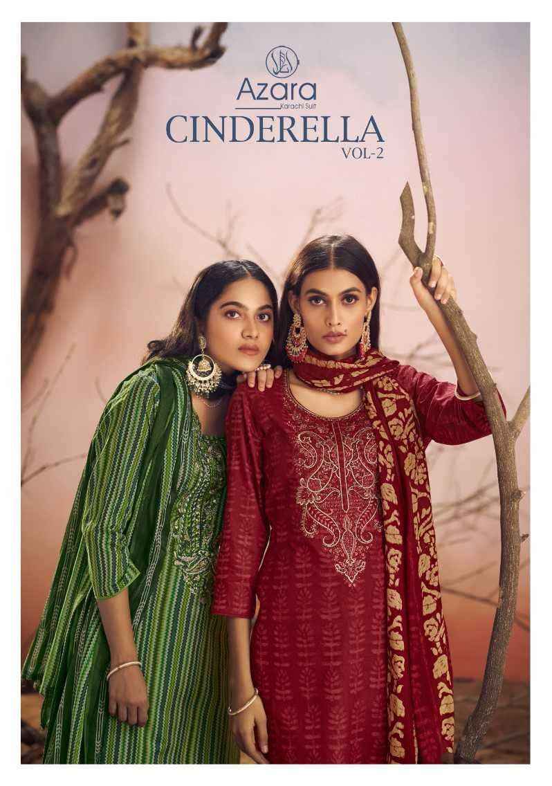 Radhika Azara Cinderella Vol 2 Salwar Kameez Wholesale Price ( 6 Pcs Catalog )