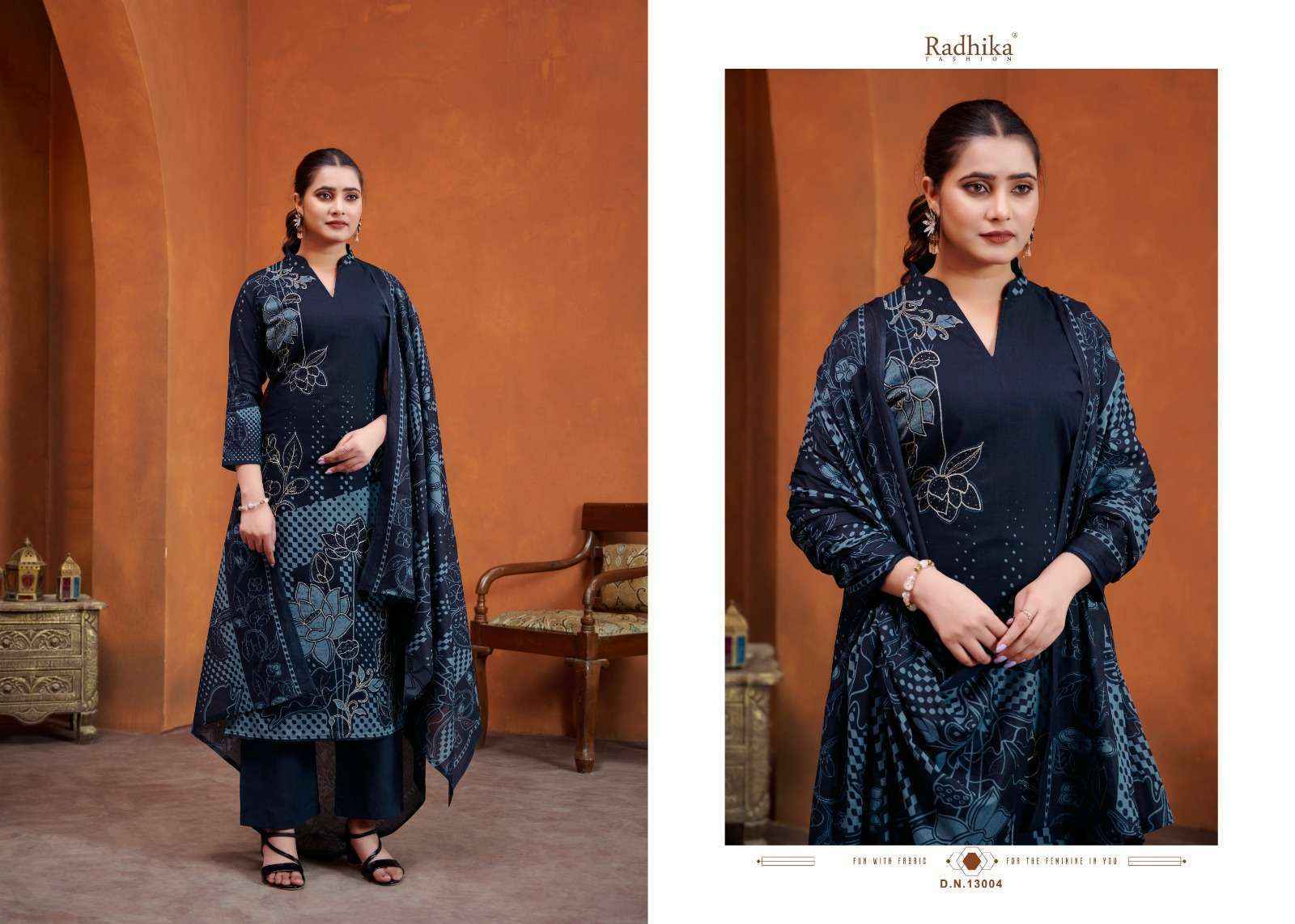 Radhika Fashion Azara Mannat Lawn Cotton Salwar Kameez Wholesale Price ( 4 Pcs Catalog )