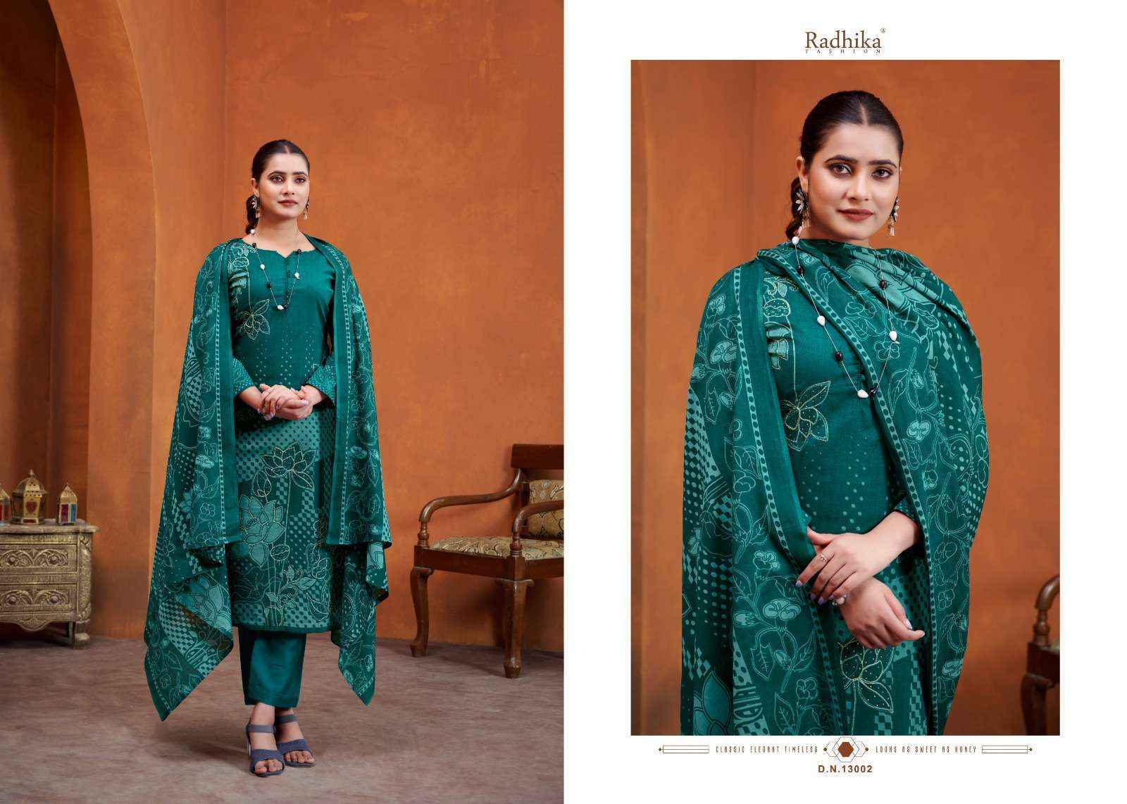 Radhika Fashion Azara Mannat Lawn Cotton Salwar Kameez Wholesale Price ( 4 Pcs Catalog )