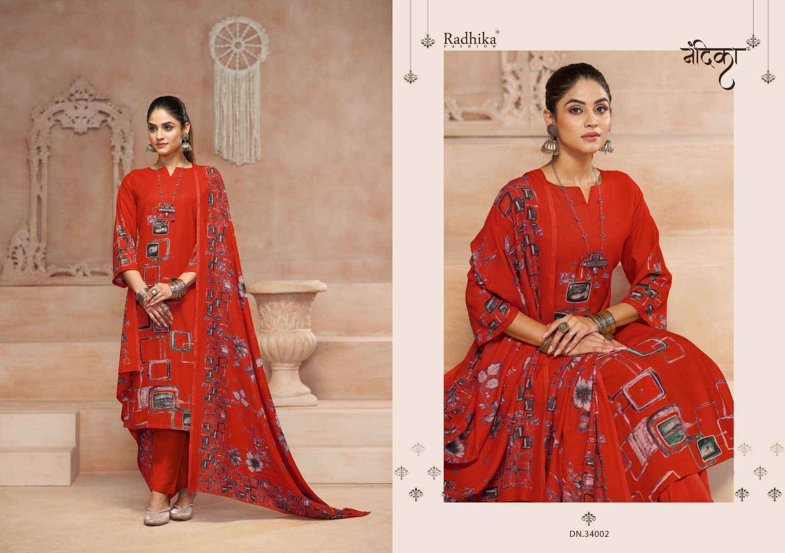 Radhika Fashion Azara Tarashah Viscouse Salwar Kameez Wholesale Price ( 4 Pcs catalog )