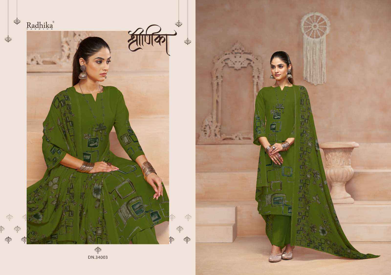 Radhika Fashion Azara Tarashah Viscouse Salwar Kameez Wholesale Price ( 4 Pcs catalog )