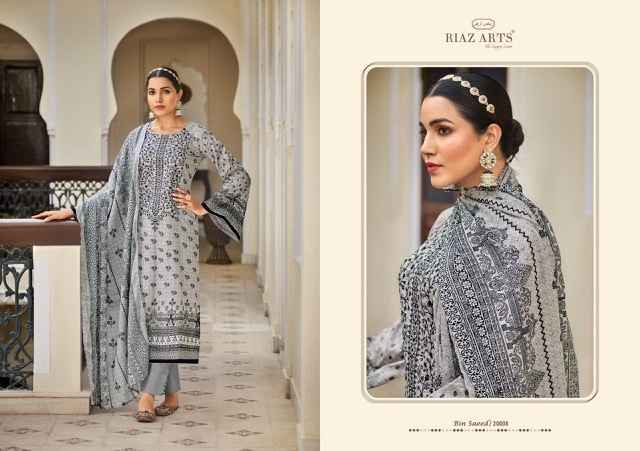 Riaz Arts Bin Saeed Vol 3 Wholesale Pakistani Salwar Kameez ( 8 pcs Catalogue )