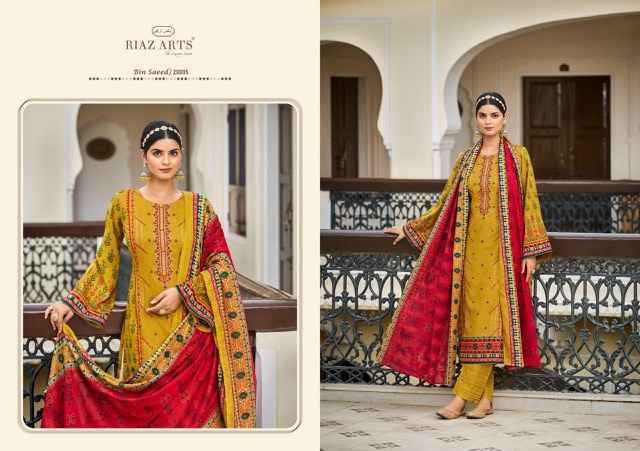 Riaz Arts Bin Saeed Vol 3 Wholesale Pakistani Salwar Kameez ( 8 pcs Catalogue )