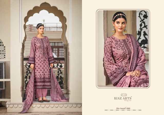 Riaz Arts Bin Saeed Vol 3 Wholesale Pakistani Salwar Kameez ( 8 pcs Catalogue )