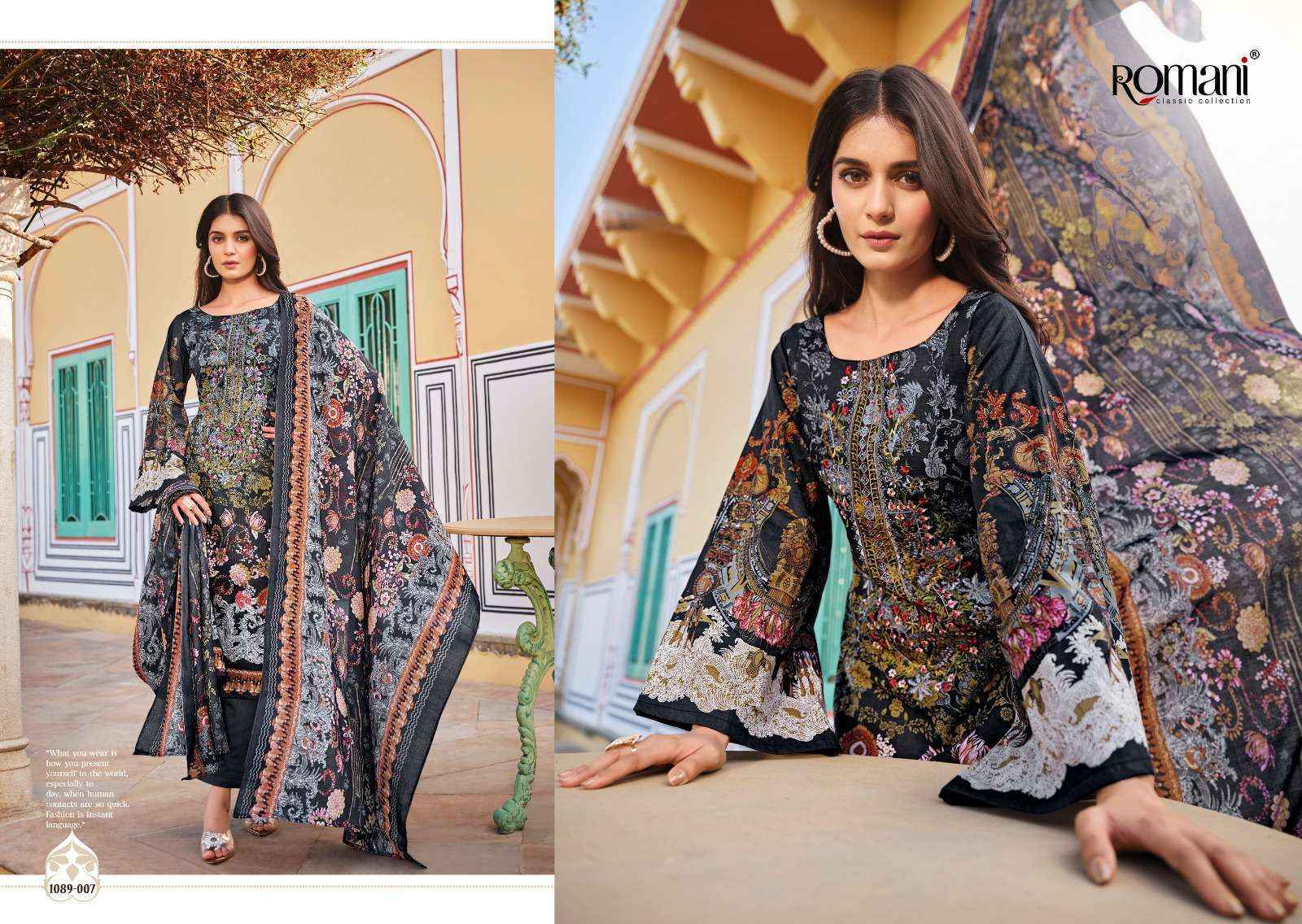 Romani Aarzu Vol 6 Cotton salwar kameez wholesale price ( 8 pcs catalog )