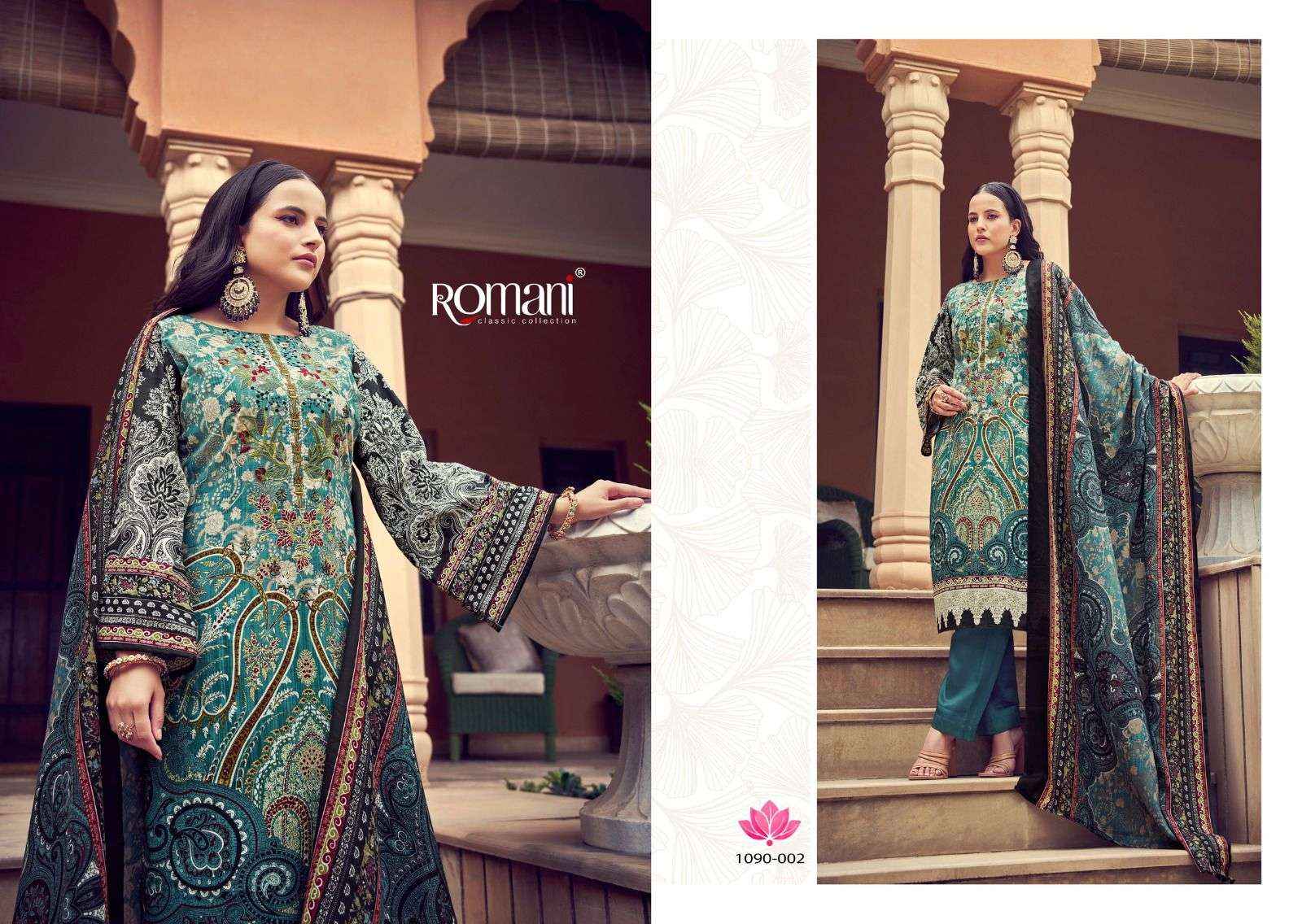 ROMANI AARZU VOL 7 WHOLESALE COTTON SALWAR KAMEEZ ( 8 PCS CATALOGUE )