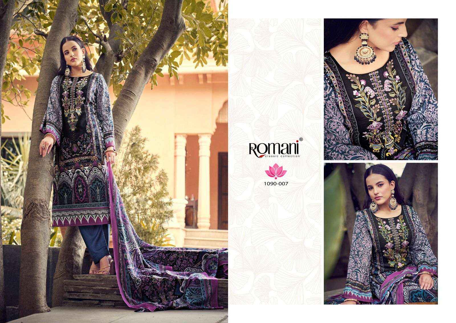 ROMANI AARZU VOL 7 WHOLESALE COTTON SALWAR KAMEEZ ( 8 PCS CATALOGUE )