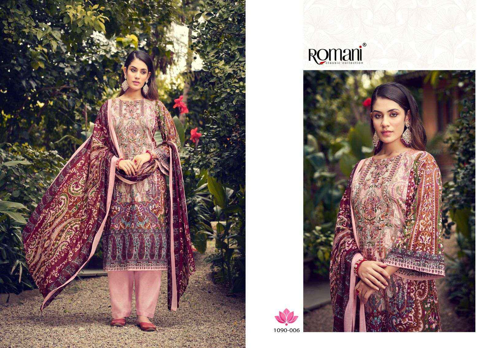 ROMANI AARZU VOL 7 WHOLESALE COTTON SALWAR KAMEEZ ( 8 PCS CATALOGUE )