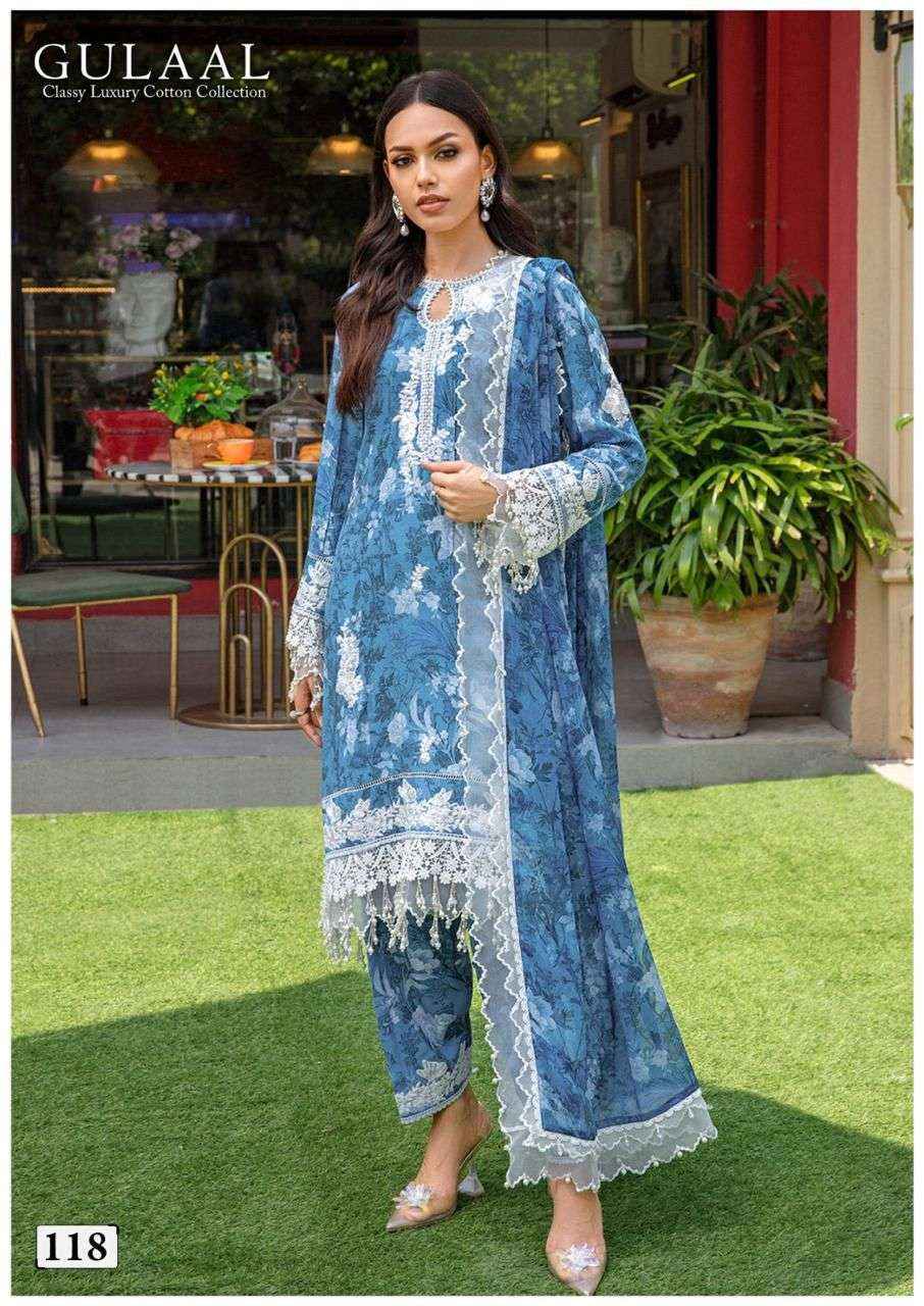 SANA MARYAM GULAAL VOL-12 COTTON DRESS MATERIAL ( 10 PCS CATALOG )