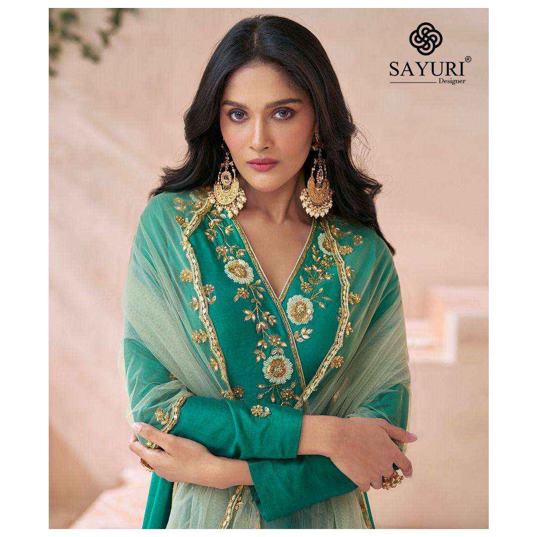 Sayuri Designer Diva 5488 To 5490 Wholesale Designer Gown ( 3 Pcs Catalogue )