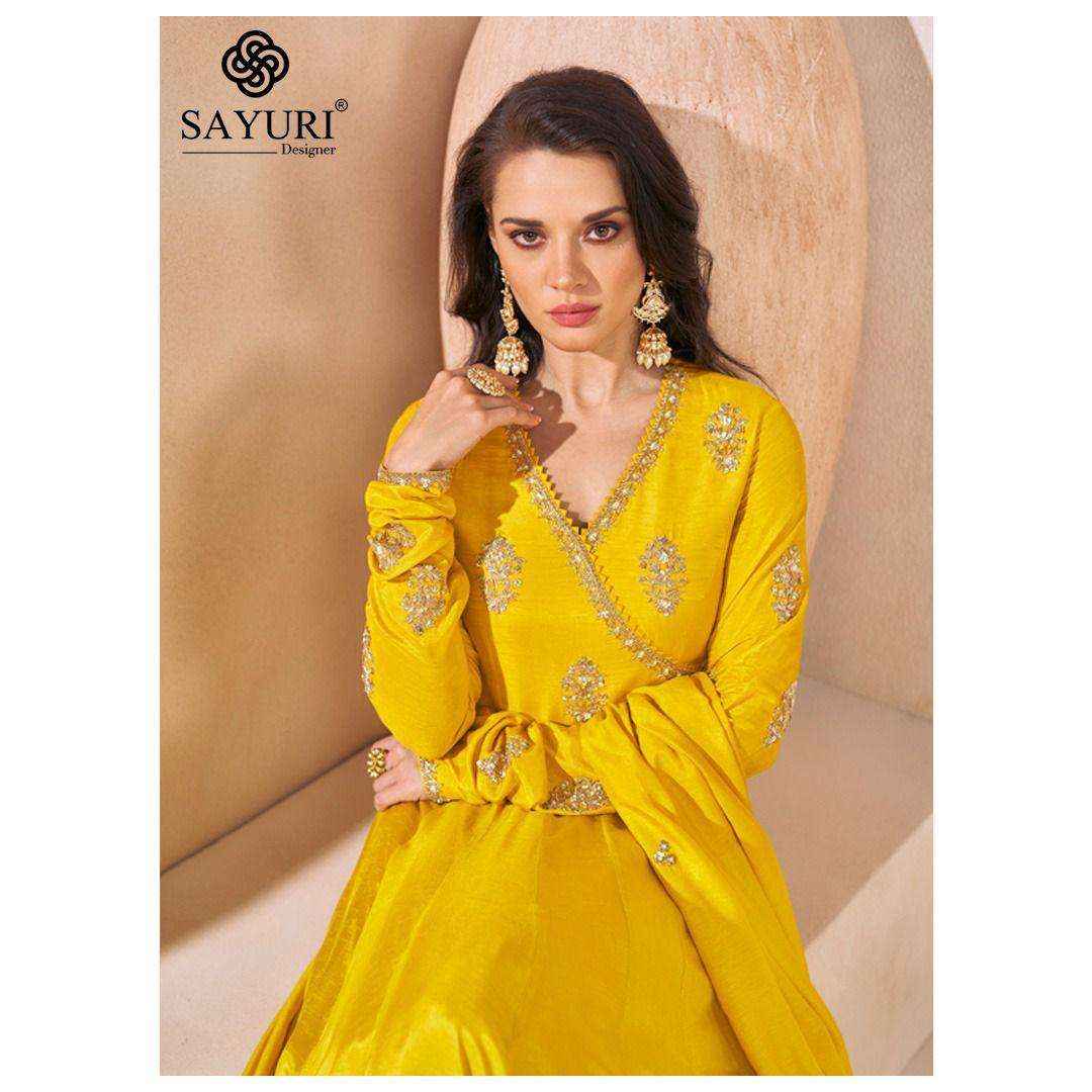 Sayuri Designer Diva 5488 To 5490 Wholesale Designer Gown ( 3 Pcs Catalogue )