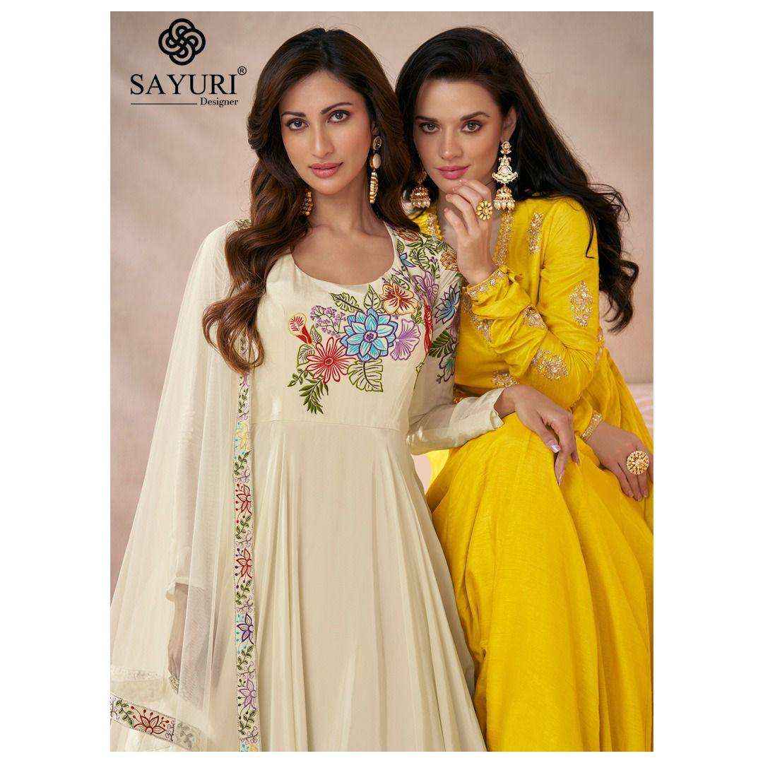 Sayuri Designer Diva 5488 To 5490 Wholesale Designer Gown ( 3 Pcs Catalogue )