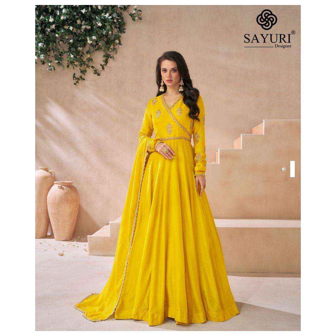 Sayuri Designer Diva 5488 To 5490 Wholesale Designer Gown ( 3 Pcs Catalogue )
