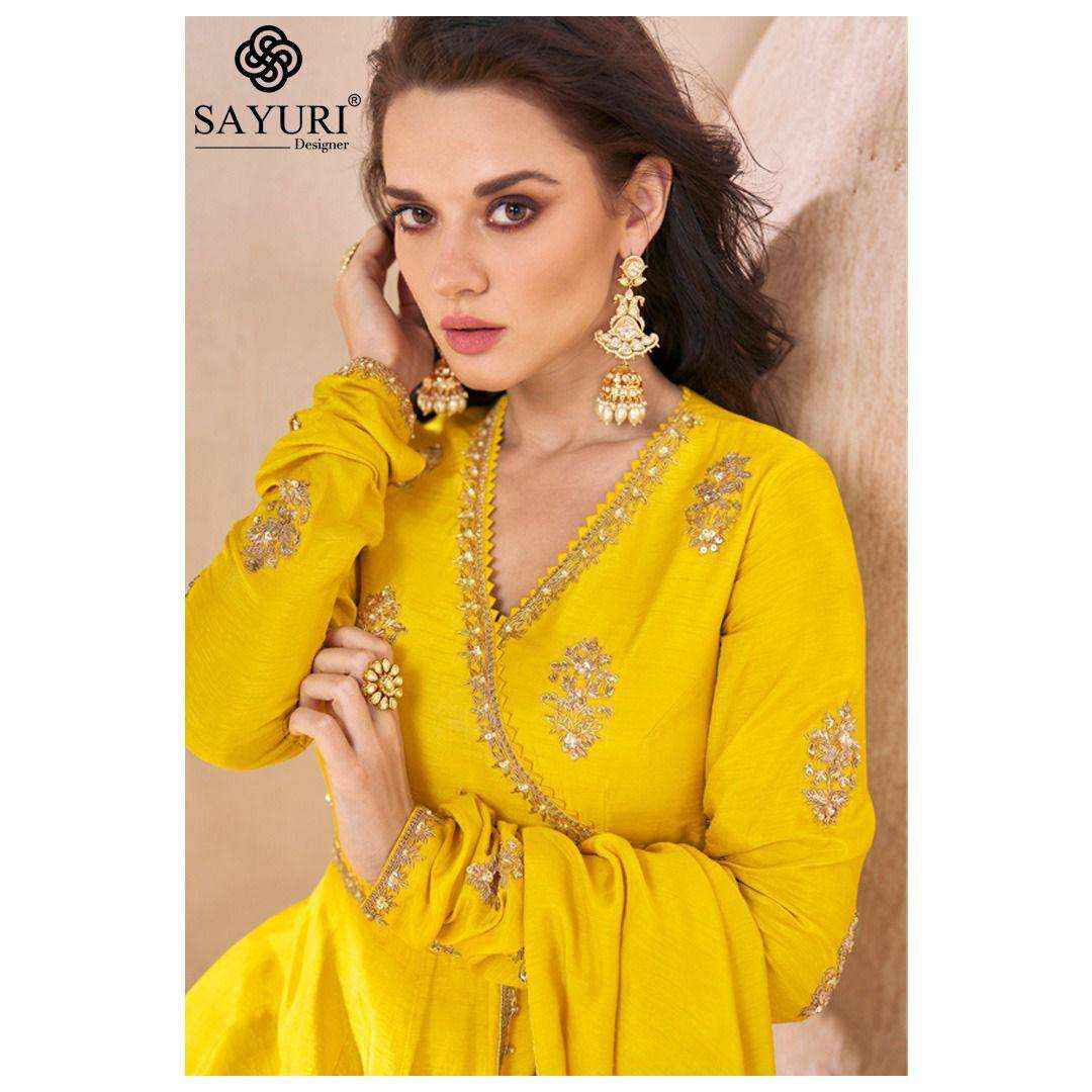 Sayuri Designer Diva 5488 To 5490 Wholesale Designer Gown ( 3 Pcs Catalogue )