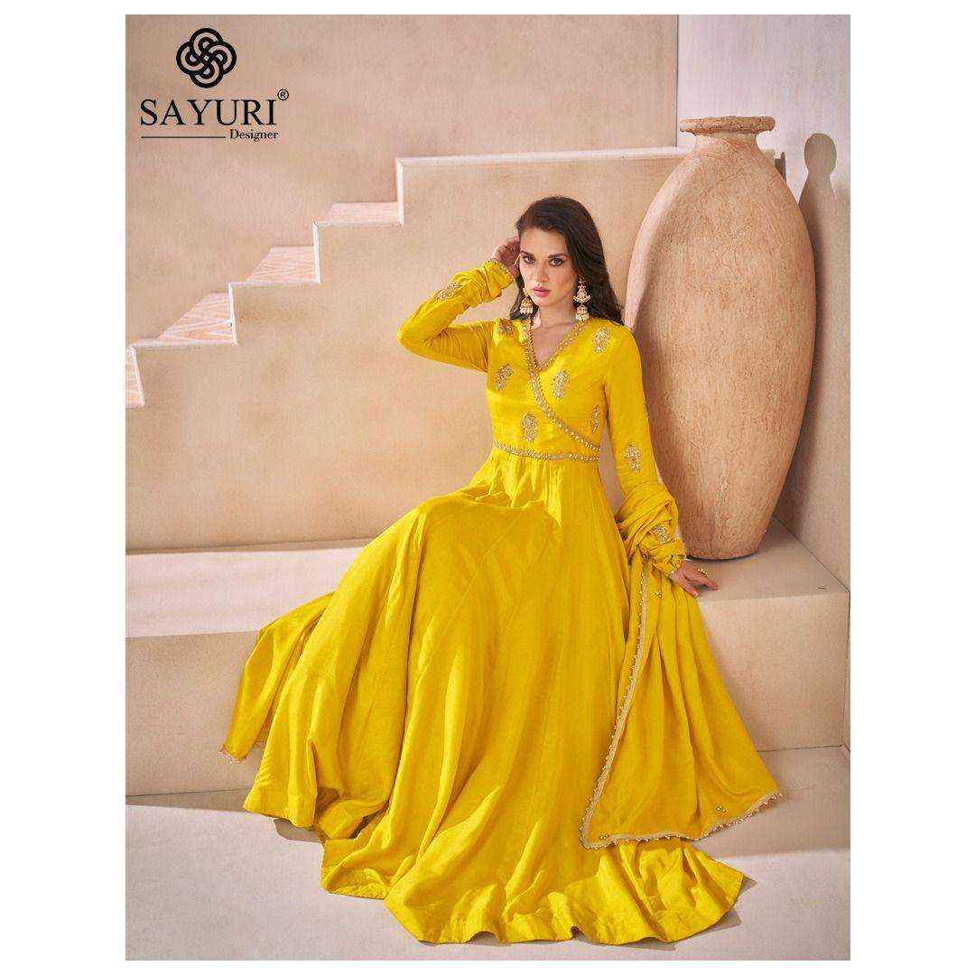 Sayuri Designer Diva 5488 To 5490 Wholesale Designer Gown ( 3 Pcs Catalogue )
