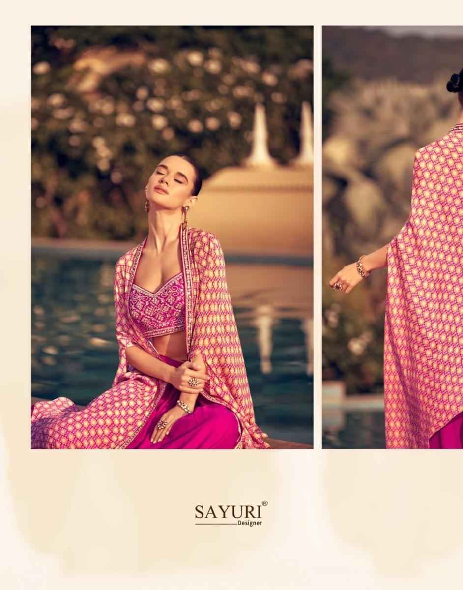 Sayuri Designer Kasida Readymade Chinon silk  salwar kameez wholesale price ( 3 pcs catalog )