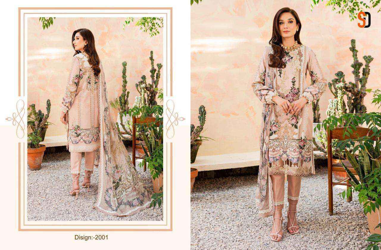 Shraddha Designer Queen Court Vol 2 Lawn Cotton Salwar Kameez Wholesale Price ( 4 Pcs Catalog )