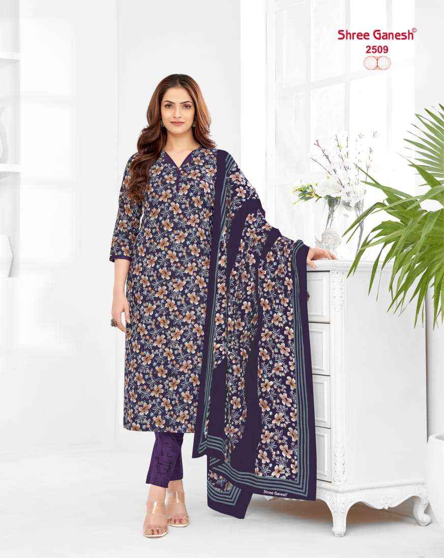 SHREE GANESH SAMAIYRA VOL 15 WHOLESALE COTTON DRESS MATERIAL ( 18 PCS CATALOG )