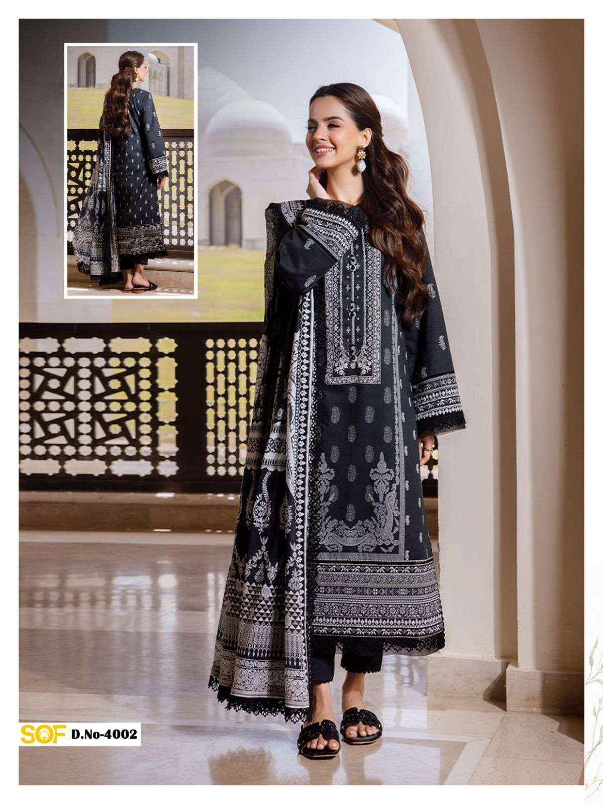 SHREE OM FAB AYRA B RANG RASIYA VOL 4 LAWN COTTON PAKISTANI SUITS ( 6 PCS CATALOGUE )