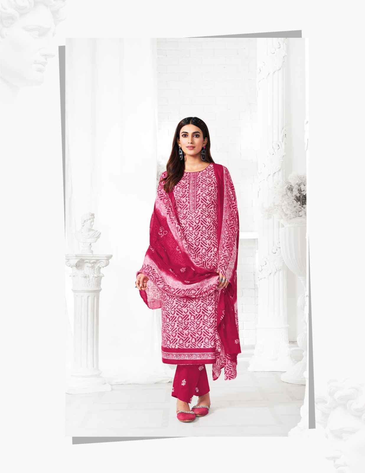 Shree Om Fab Batik Special Vol 1 Cotton Salwar Kameez Wholesale Price ( 10 Pcs Catalogue )