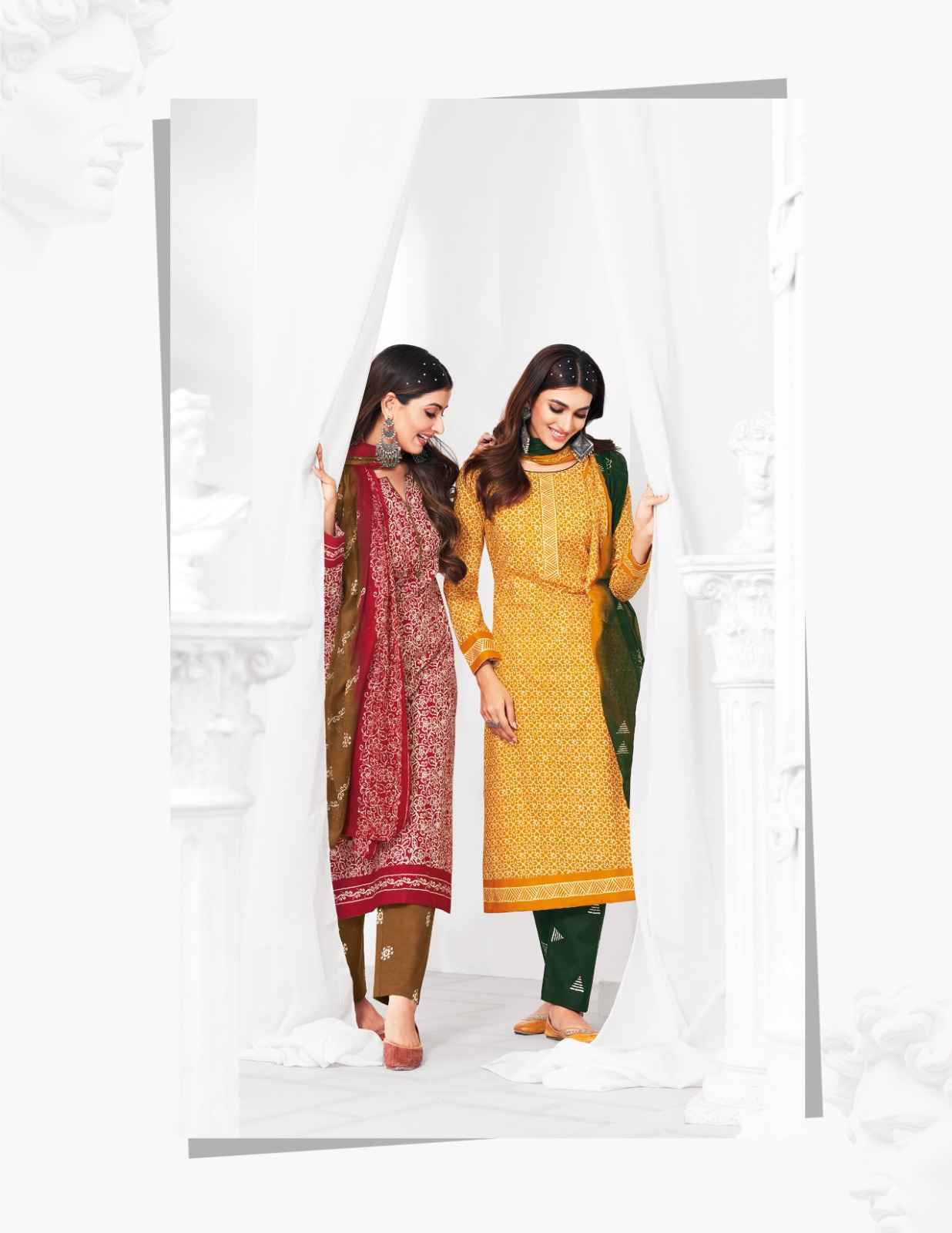 Shree Om Fab Batik Special Vol 1 Cotton Salwar Kameez Wholesale Price ( 10 Pcs Catalogue )