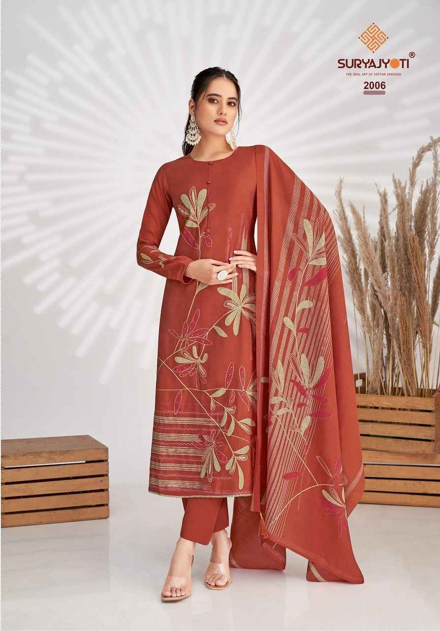 Suryajyoti Prabha Vol 2 Modal salwar kameez wholesale price ( 6 pcs catalog )