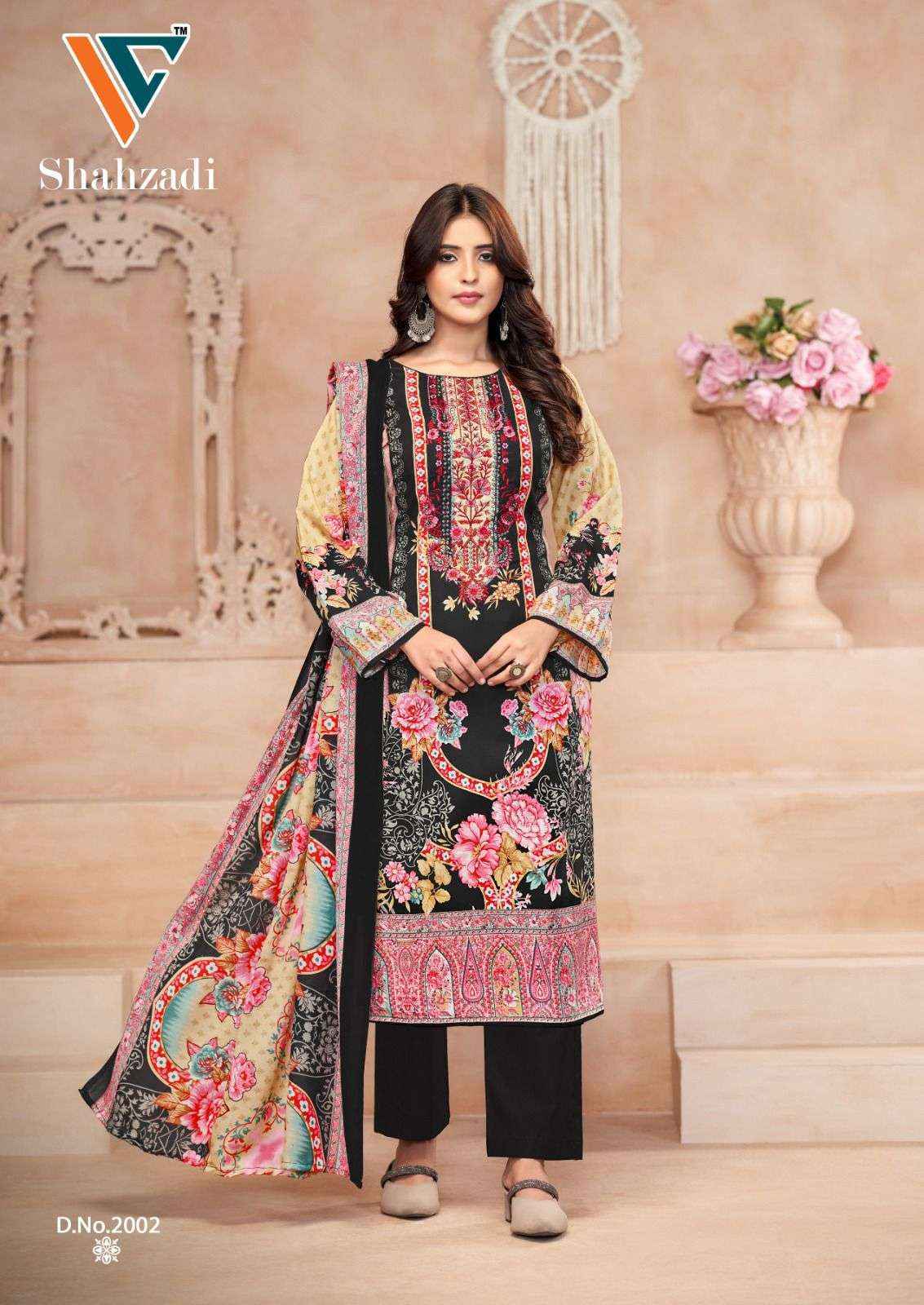 Vandana Creation Shahzadi Vol 2 Cotton salwar kameez wholesale price ( 8 pcs catalog )