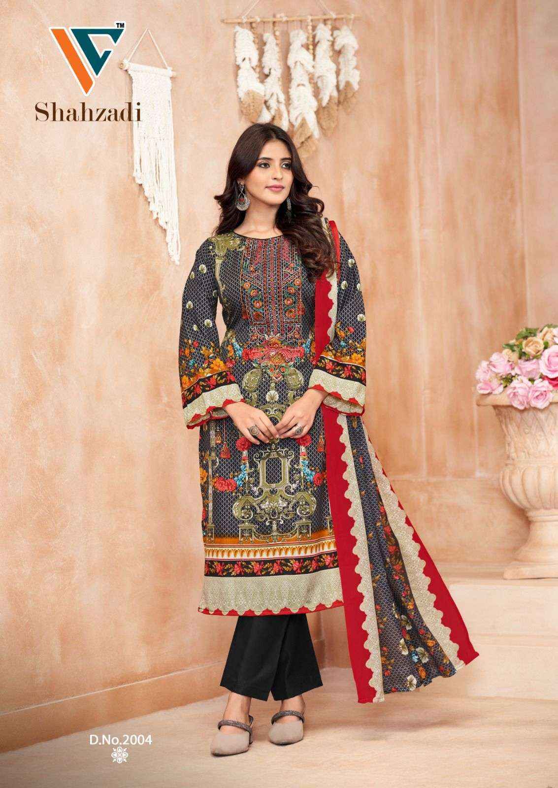 Vandana Creation Shahzadi Vol 2 Cotton salwar kameez wholesale price ( 8 pcs catalog )