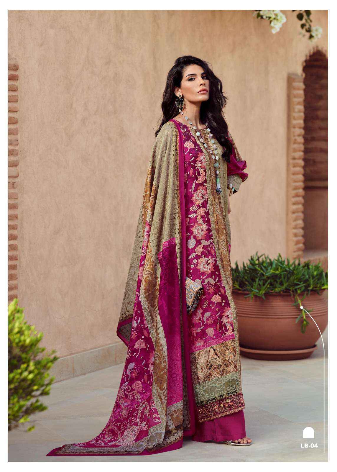 Varsha Libaas Crape Salwar Kameez Wholesale Price ( 5 Pcs Catalog )