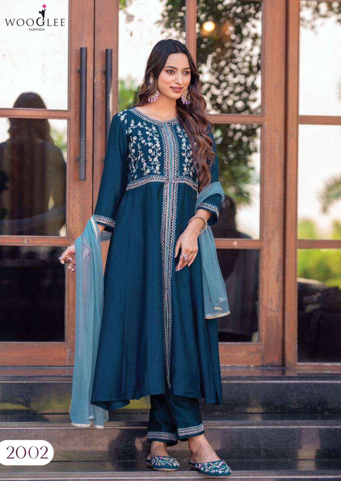 Wooglee Fashion Surkhi Designer Kurtis Catalog With Price ( 4 Pcs Catalogue )