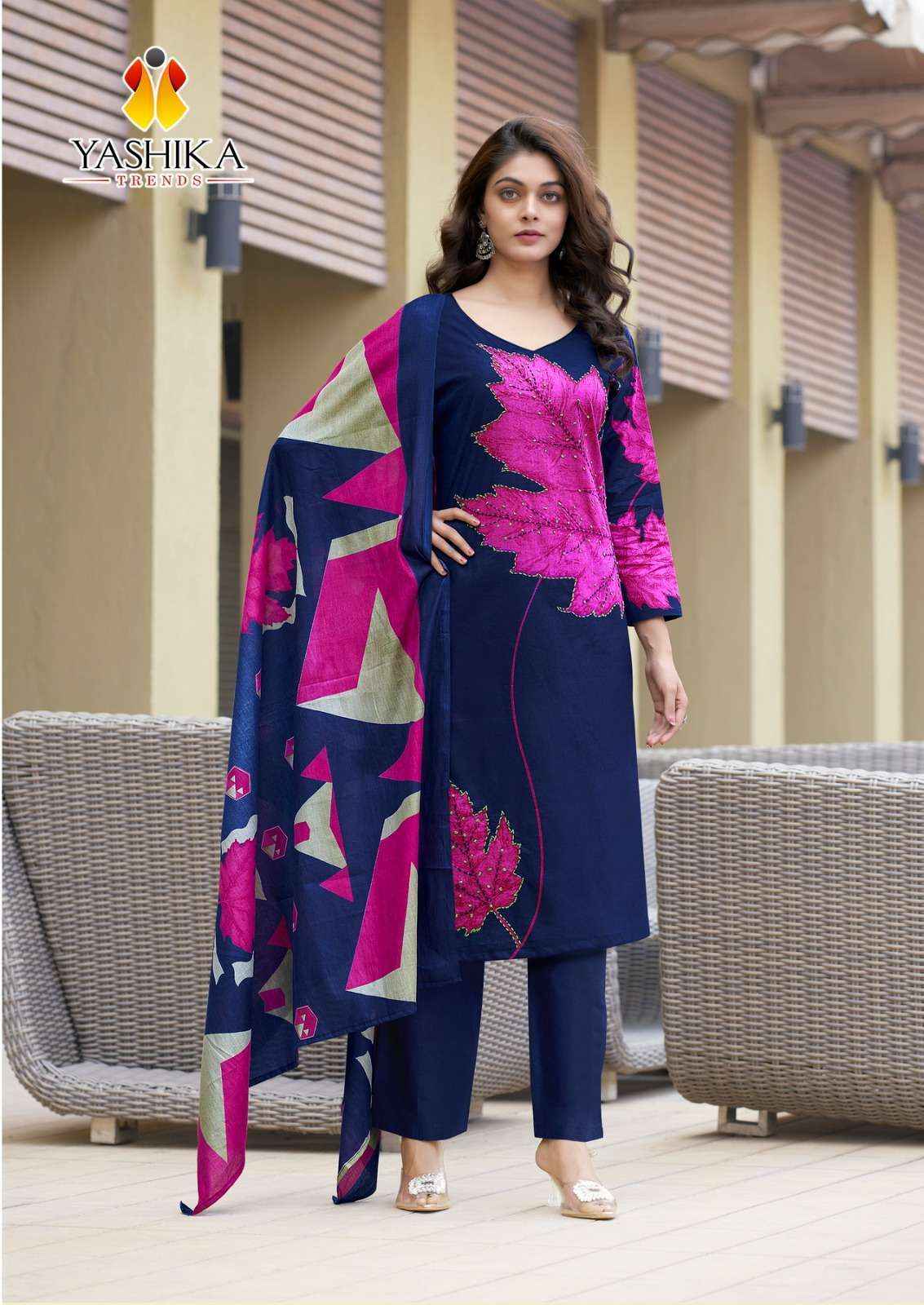 YASHIKA TRENDS DUA VOL 2 DIGITAL PRINTS WHOLESALE DRESS MATERIAL ( 8 PCS CATALOGUE )