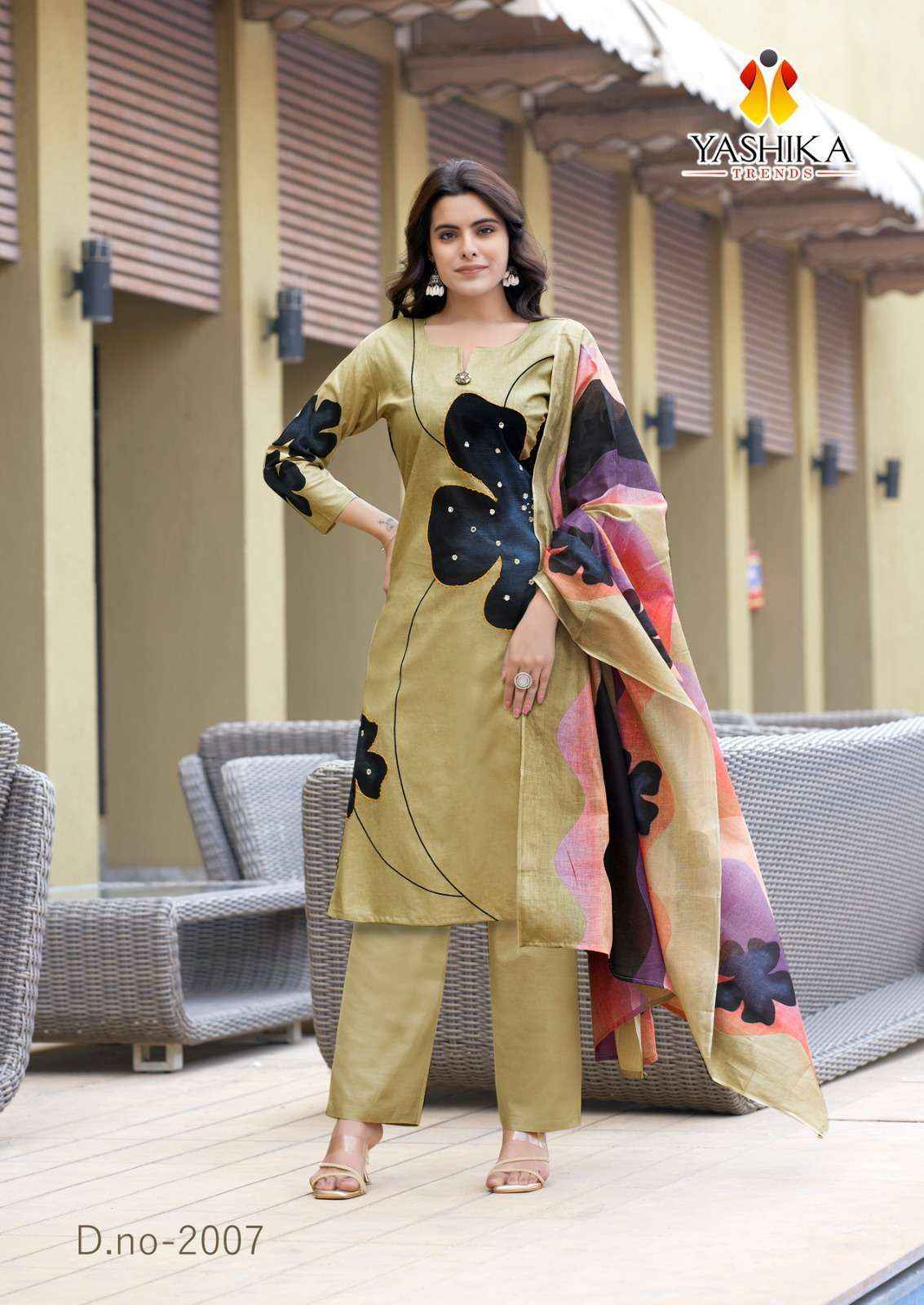 YASHIKA TRENDS DUA VOL 2 DIGITAL PRINTS WHOLESALE DRESS MATERIAL ( 8 PCS CATALOGUE )