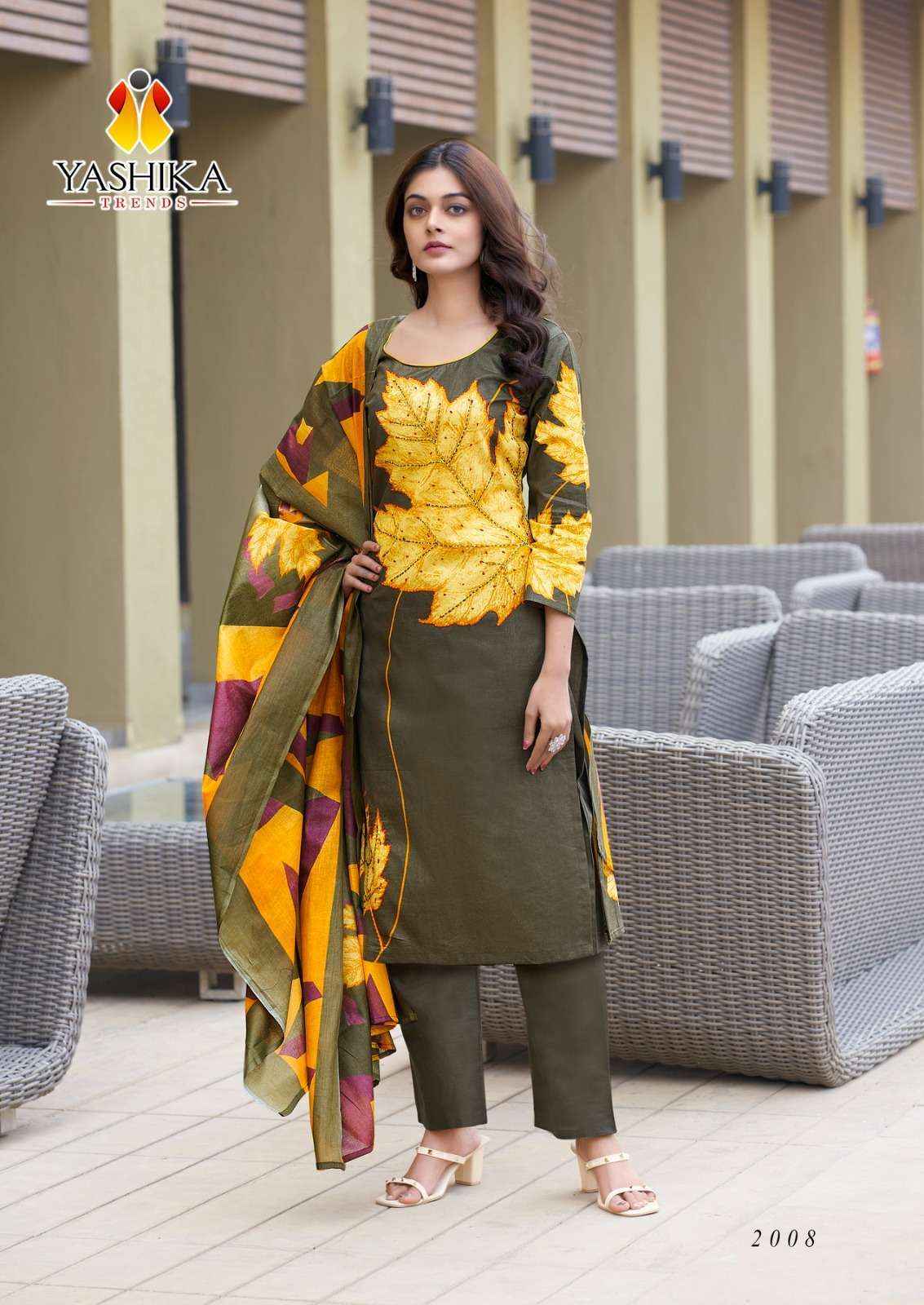 YASHIKA TRENDS DUA VOL 2 DIGITAL PRINTS WHOLESALE DRESS MATERIAL ( 8 PCS CATALOGUE )