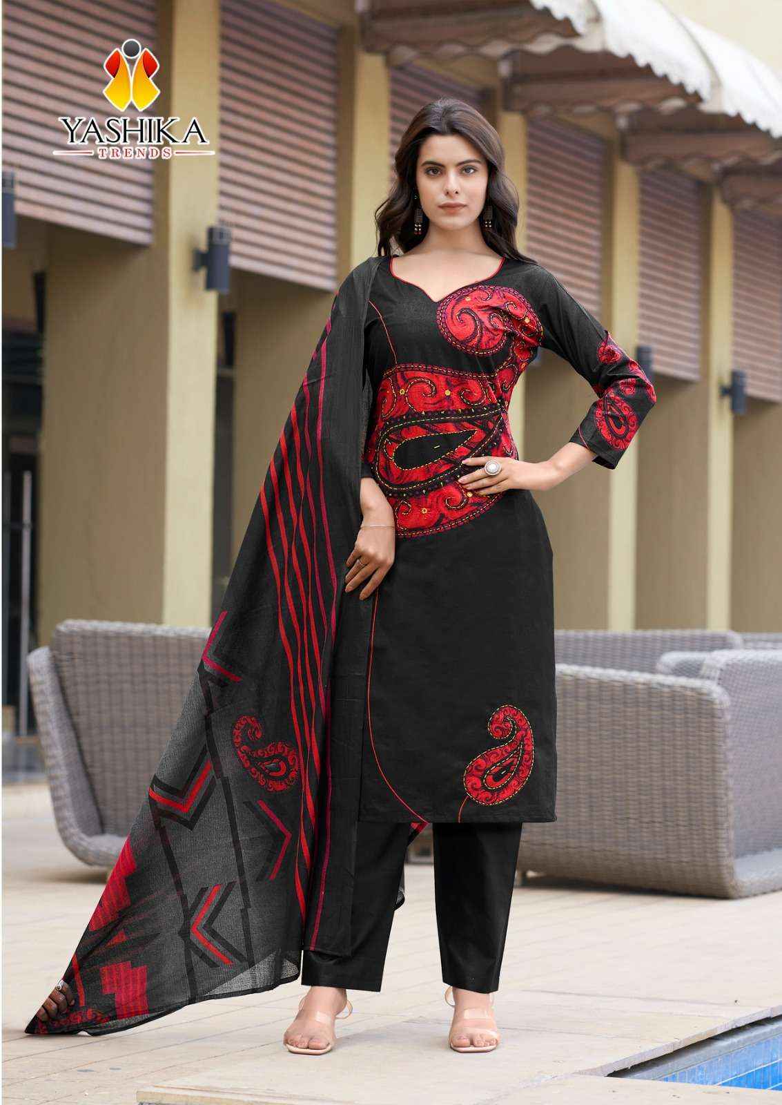 YASHIKA TRENDS DUA VOL 2 DIGITAL PRINTS WHOLESALE DRESS MATERIAL ( 8 PCS CATALOGUE )