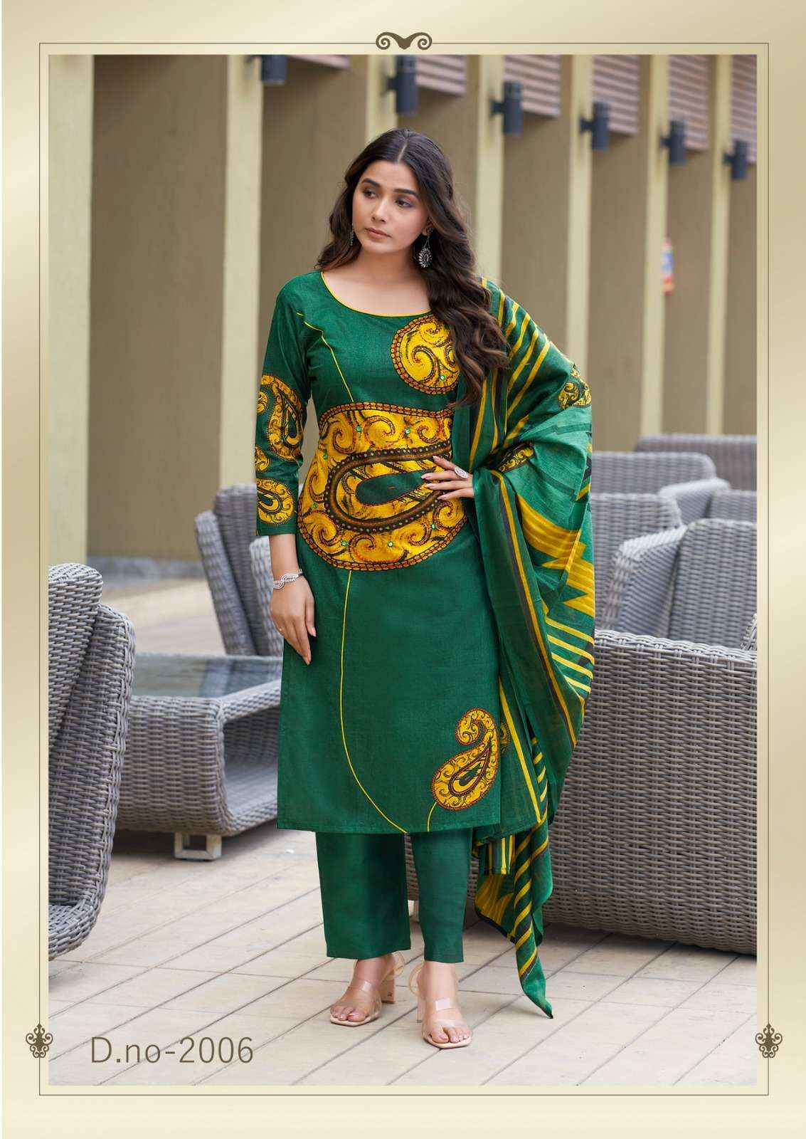 YASHIKA TRENDS DUA VOL 2 DIGITAL PRINTS WHOLESALE DRESS MATERIAL ( 8 PCS CATALOGUE )