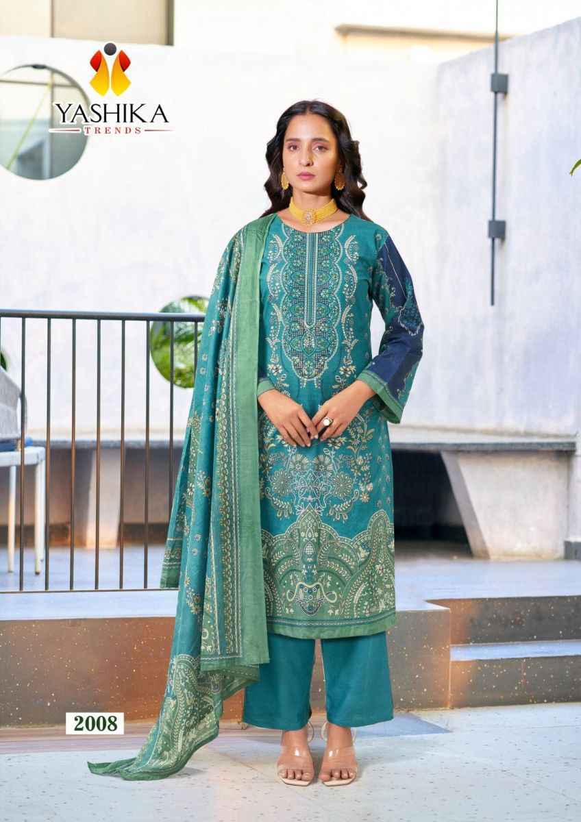 Yashika Trends Naira C Cotton salwar kameez wholesale price ( 8 pcs catalog )