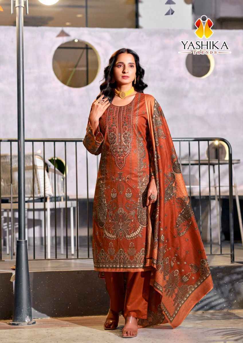 Yashika Trends Naira C Cotton salwar kameez wholesale price ( 8 pcs catalog )