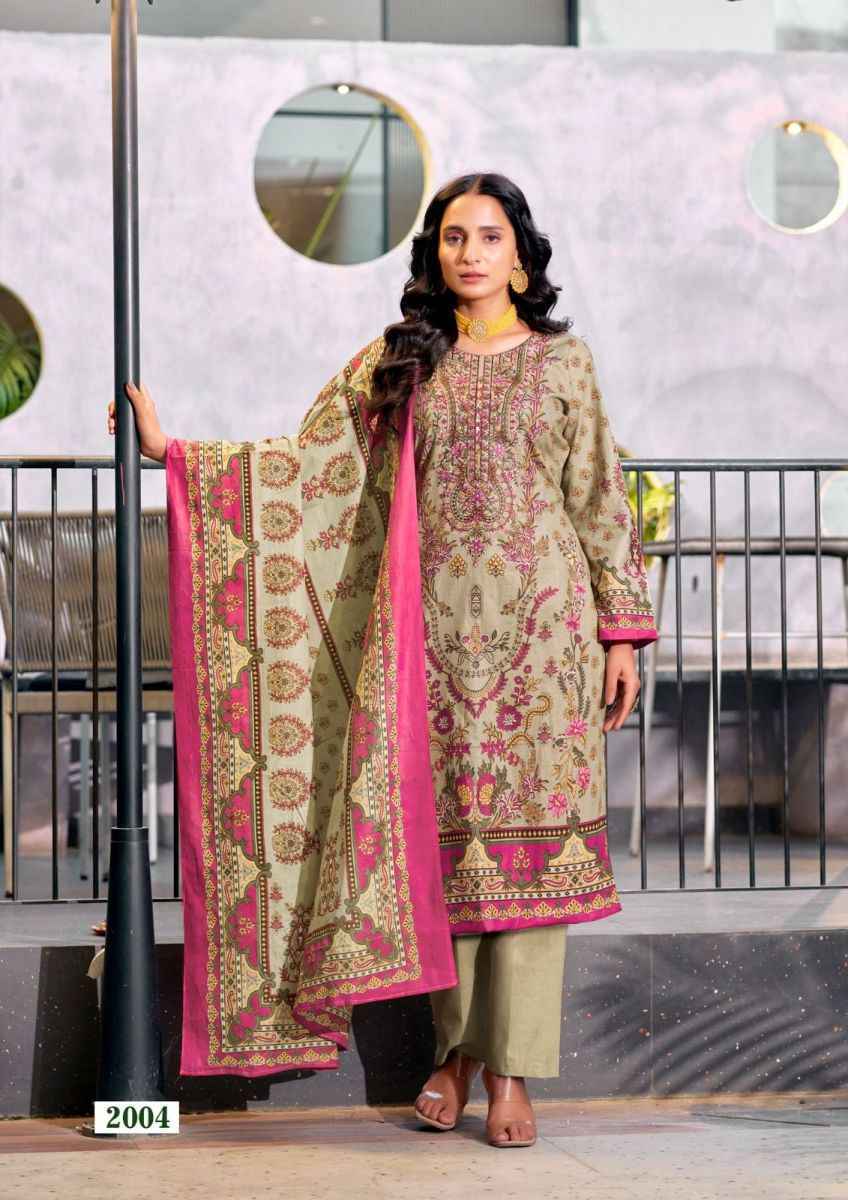 Yashika Trends Naira C Cotton salwar kameez wholesale price ( 8 pcs catalog )