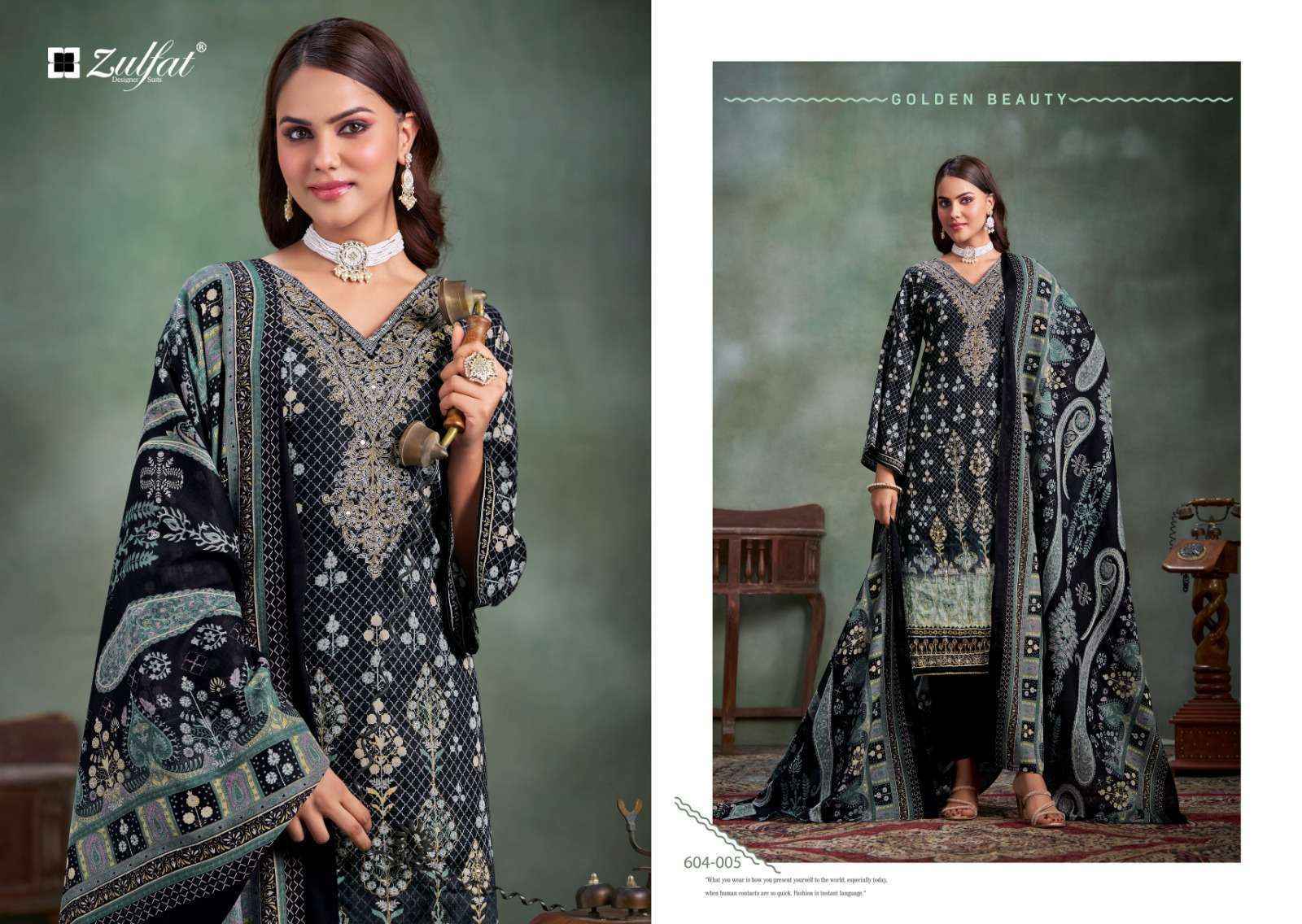 Zulfat Sangini Vol 3 Jam Cotton Salwar Kameez Wholesale Price ( 6 Pcs Catalog )