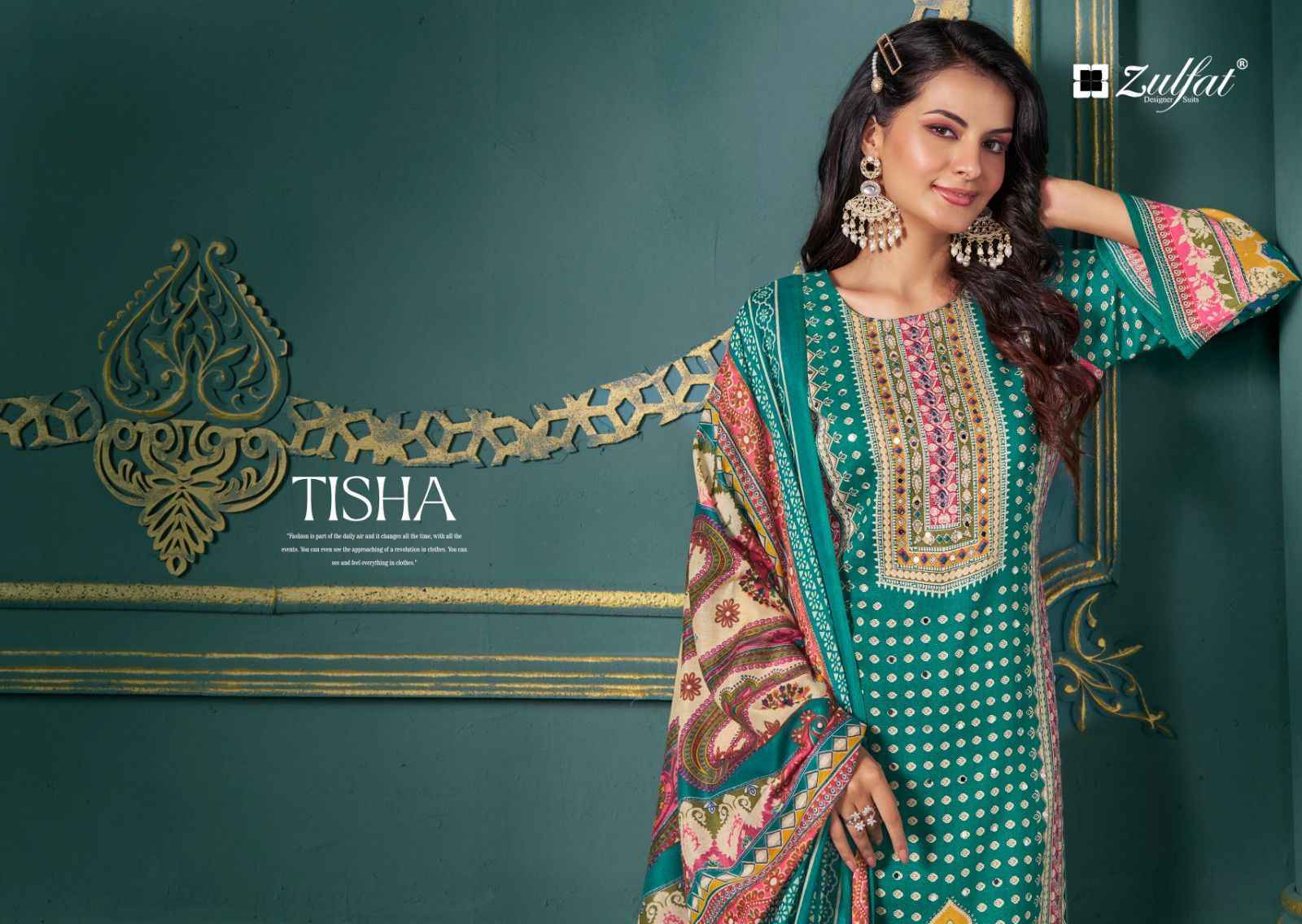 Zulfat Tisha Viscouse Reyon Salwar Kameez Wholesale Price ( 6 Pcs Catalog )