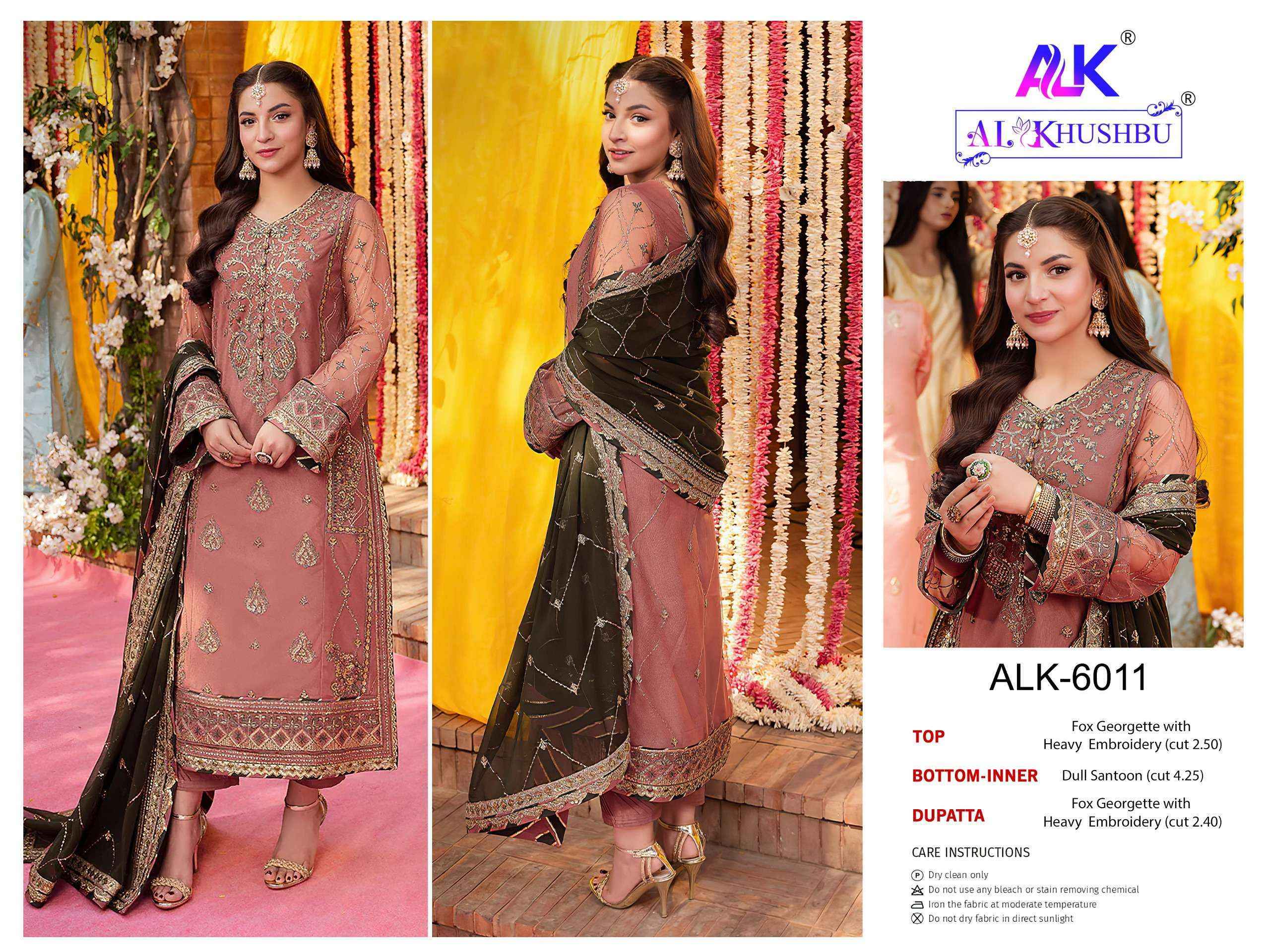 Al Khushbu Zahra Rubab Vol 3 Georgette Salwar Kameez Wholesale Price ( 3 Pcs Catalog )