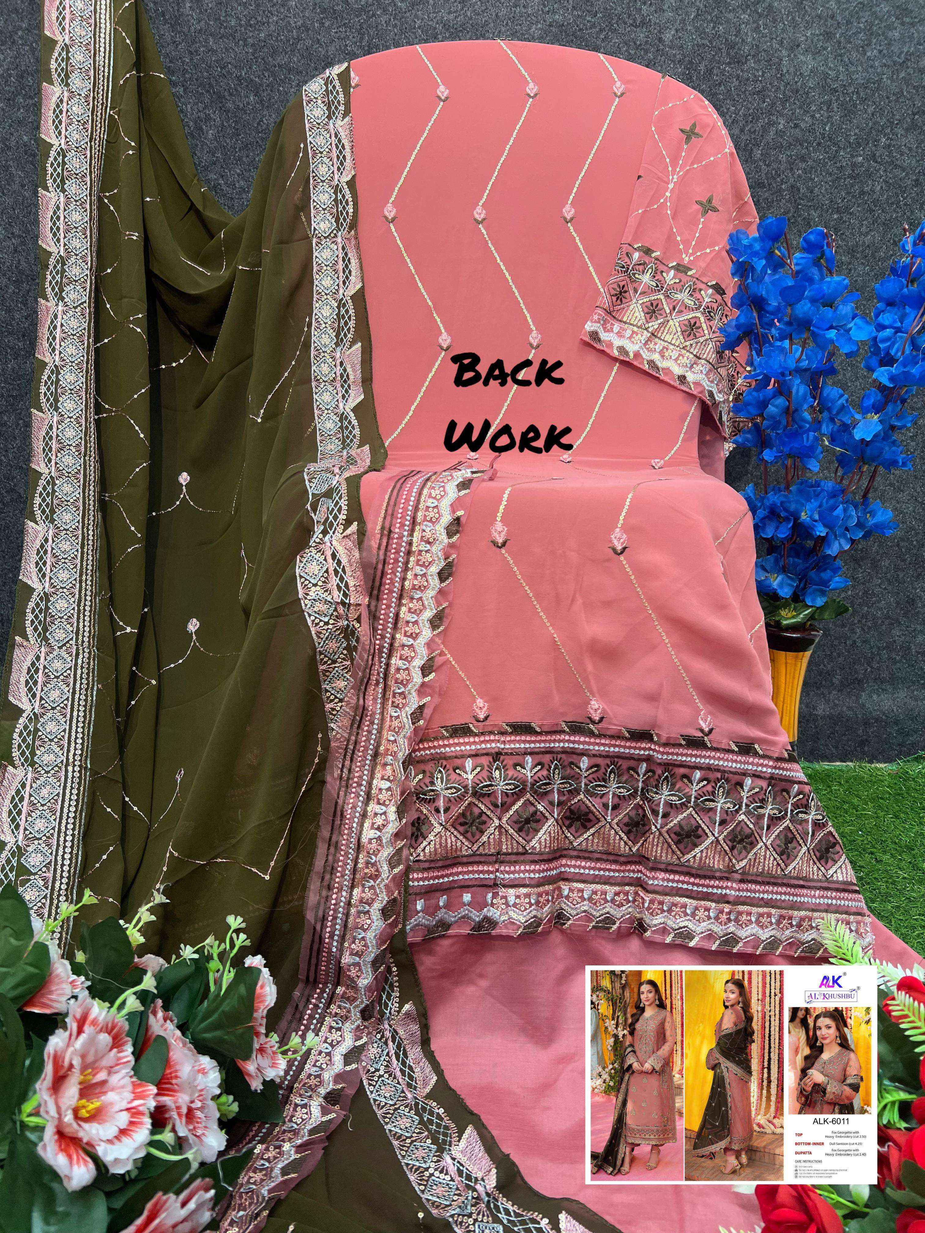 Al Khushbu Zahra Rubab Vol 3 Georgette Salwar Kameez Wholesale Price ( 3 Pcs Catalog )